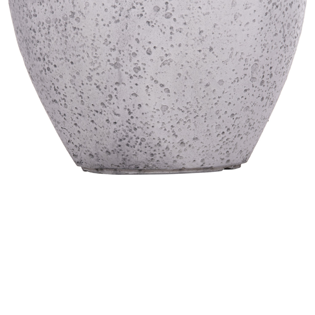 ΣΕΤ 3ΤΜΧ ΓΛΑΣΤΡΕΣ ΣΕΙΡΑ GARDENER HM4718 FIBERCLAY ΛΕΥΚΟ Φ55x54Υεκ