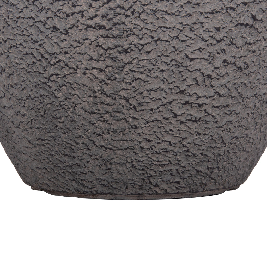 ΣΕΤ 3ΤΜΧ ΓΛΑΣΤΡΕΣ ΣΕΙΡΑ GARDENER HM4725 FIBERCLAY-ΣΕ ΣΚΟΥΡΟ CEMENT ΧΡΩΜΑ Φ55x54Υεκ