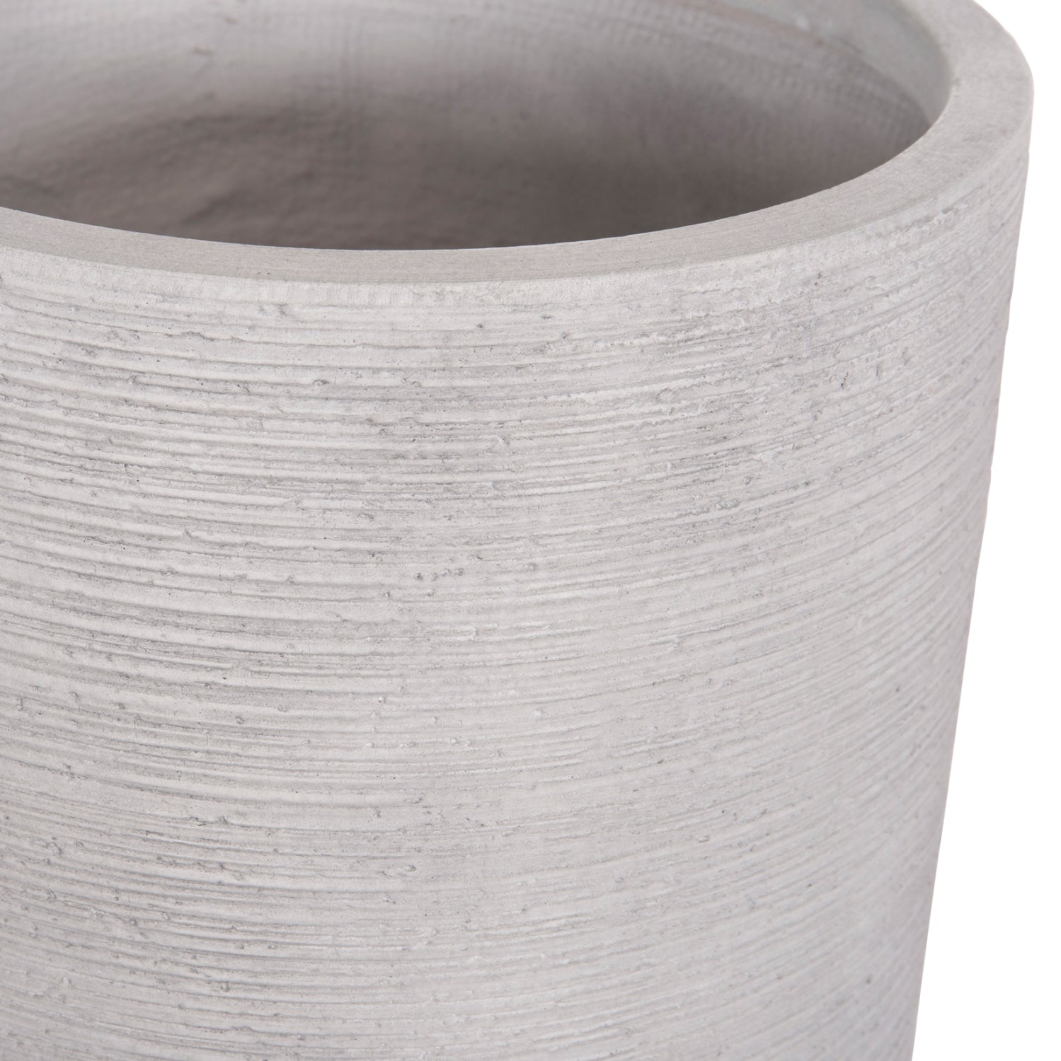ΣΕΤ 3ΤΜΧ ΓΛΑΣΤΡΕΣ ΚΥΛΙΝΔΡΟΙ ΣΕΙΡΑ GARDENER HM4721 FIBERCLAY-ΧΡΩΜΑ CEMENT Φ42x78Υεκ