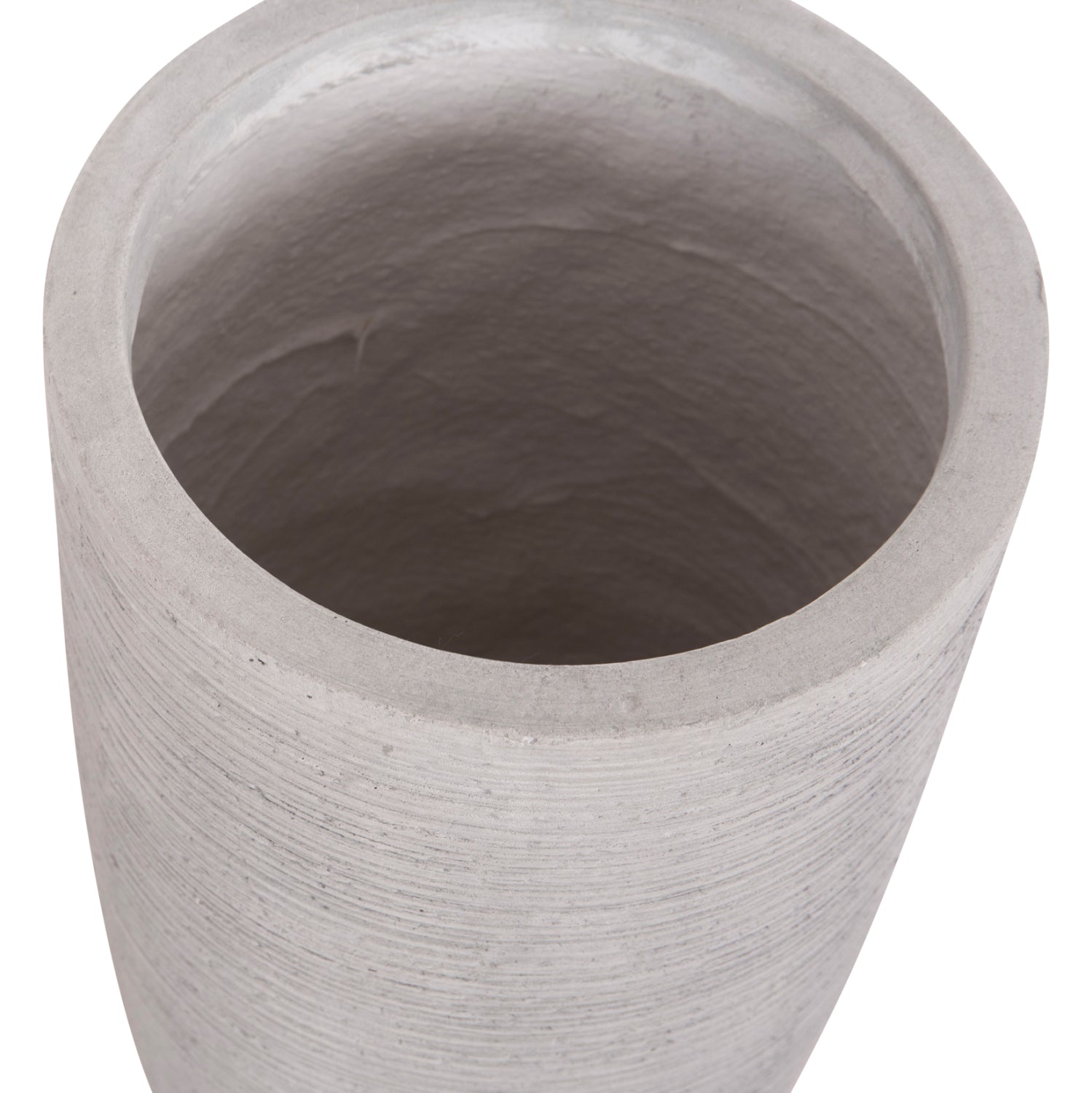 ΣΕΤ 3ΤΜΧ ΓΛΑΣΤΡΕΣ ΚΥΛΙΝΔΡΟΙ ΣΕΙΡΑ GARDENER HM4721 FIBERCLAY-ΧΡΩΜΑ CEMENT Φ42x78Υεκ