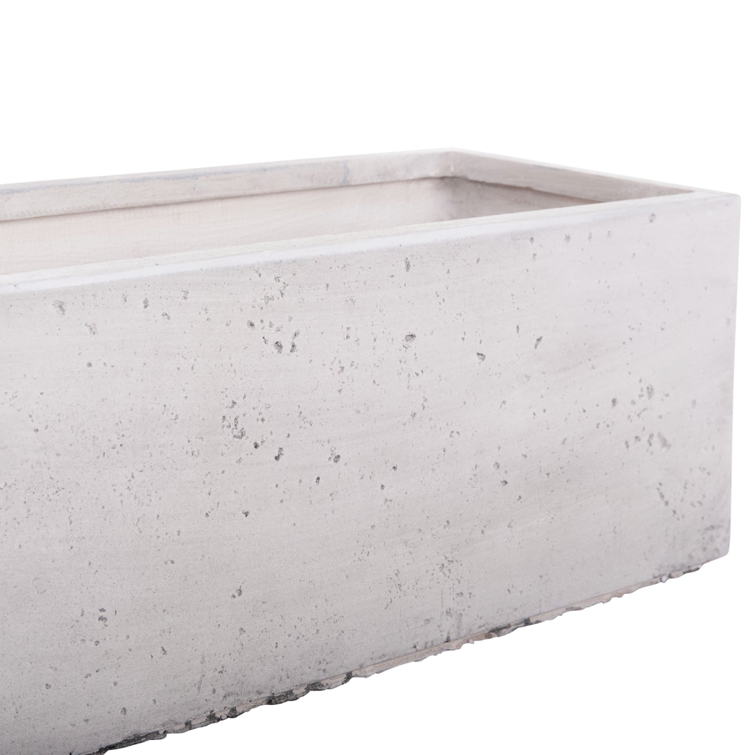 ΣΕΤ 3ΤΜΧ ΓΛΑΣΤΡΕΣ ΟΡΘΟΓΩΝΙΕΣ GARDENER HM4723 FIBERCLAY ΓΚΡΙ CEMENT 81x30x30Υεκ.