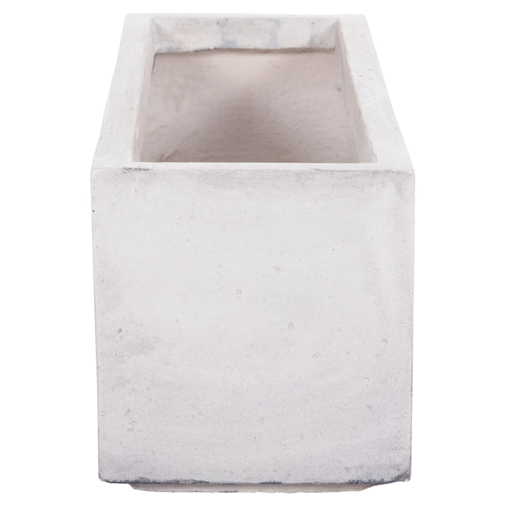 ΣΕΤ 3ΤΜΧ ΓΛΑΣΤΡΕΣ ΟΡΘΟΓΩΝΙΕΣ GARDENER HM4723 FIBERCLAY ΓΚΡΙ CEMENT 81x30x30Υεκ.