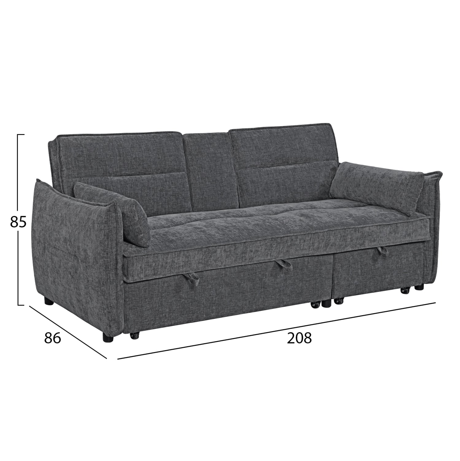 ΣΕΤ ΦΟΙΤΗΤΙΚΟ ΣΑΛΟΝΙ 8ΤΜΧ ΓΚΡΙ HM11354