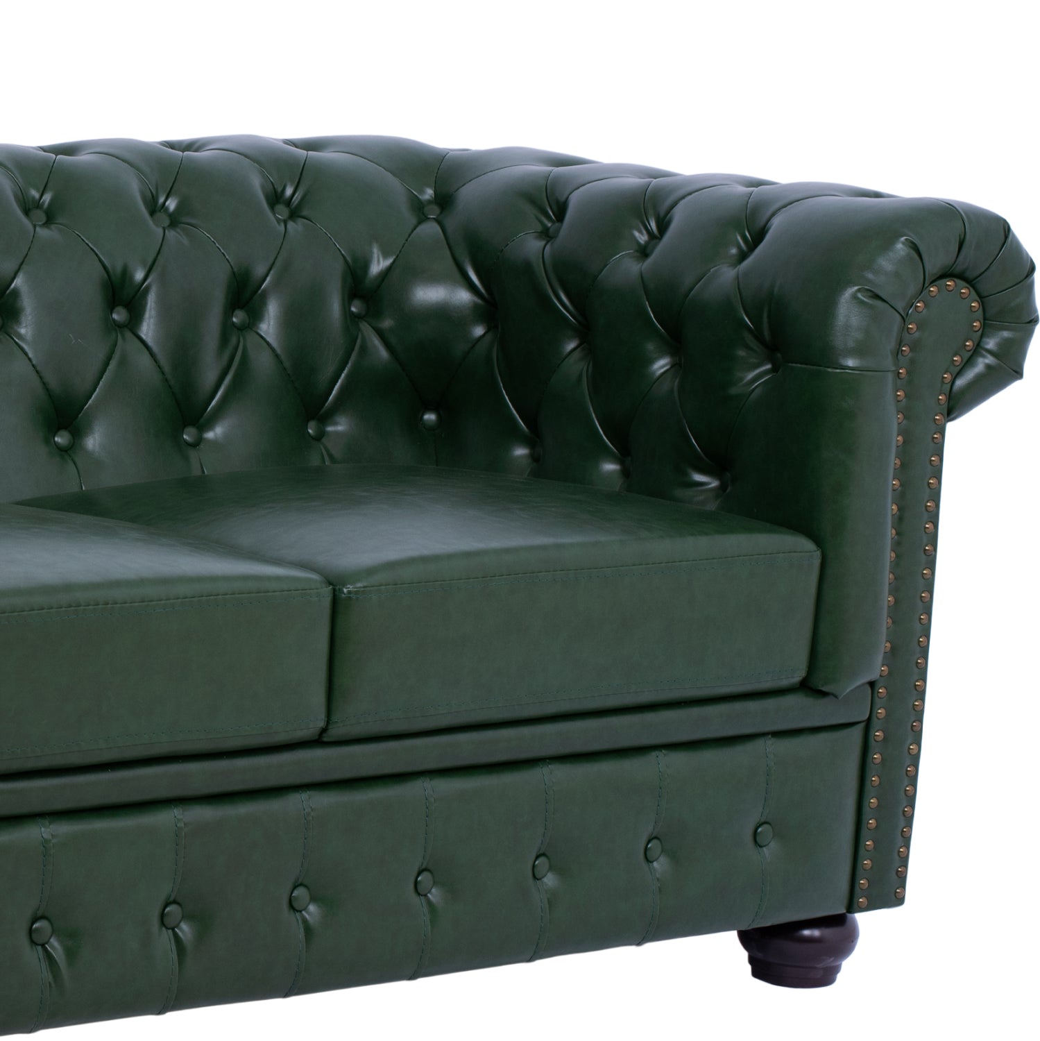 ΣΕΤ ΚΑΝΑΠΕΣ 2ΘΕΣΙΟΣ & 3ΘΕΣΙΟΣ HM10911.08 PU ΔΕΡΜΑ Τ.CHESTERFIELD ΚΥΠΑΡΙΣΣΙ