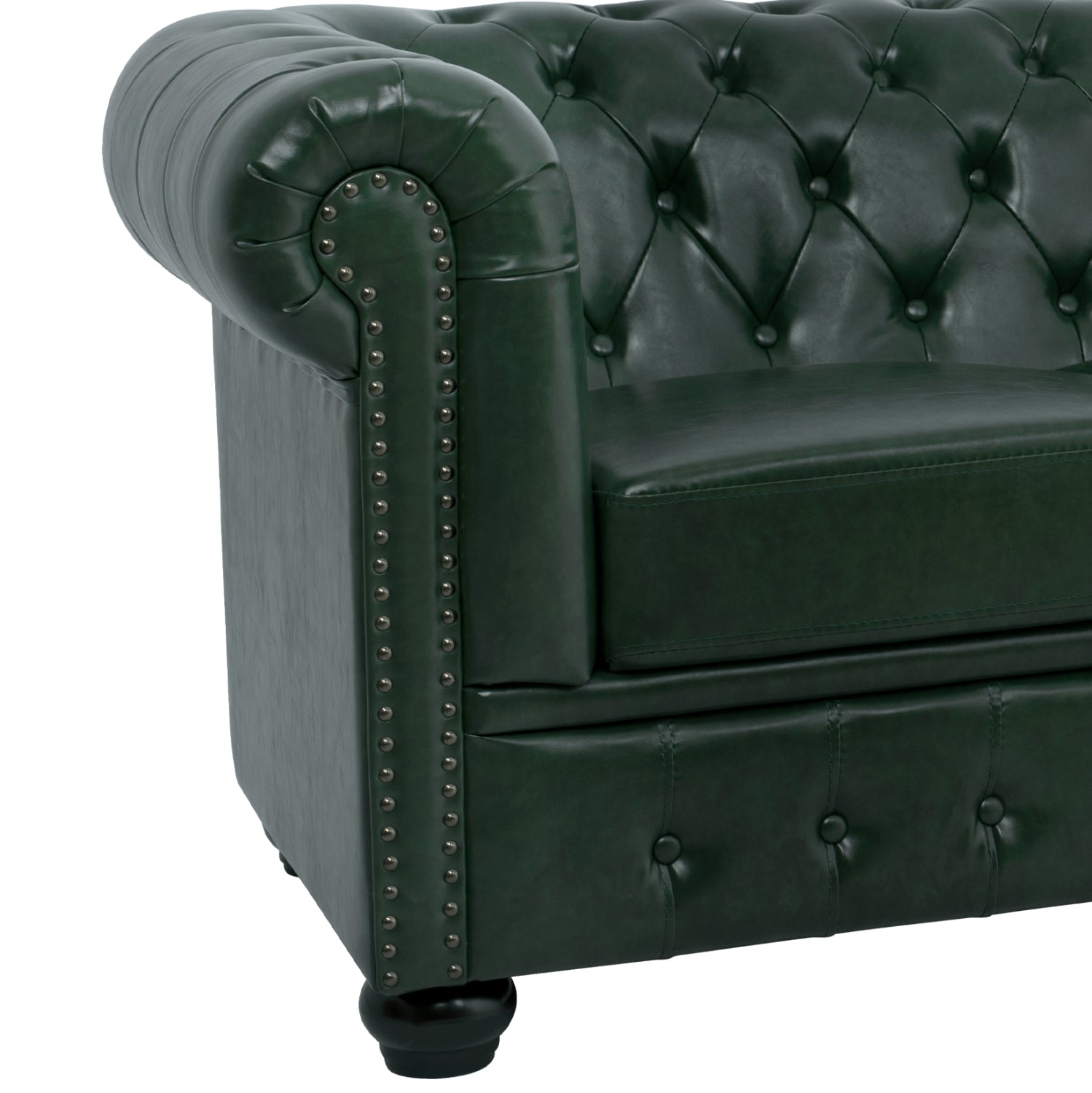 ΣΕΤ ΚΑΝΑΠΕΣ 2ΘΕΣΙΟΣ & 3ΘΕΣΙΟΣ HM10911.08 PU ΔΕΡΜΑ Τ.CHESTERFIELD ΚΥΠΑΡΙΣΣΙ