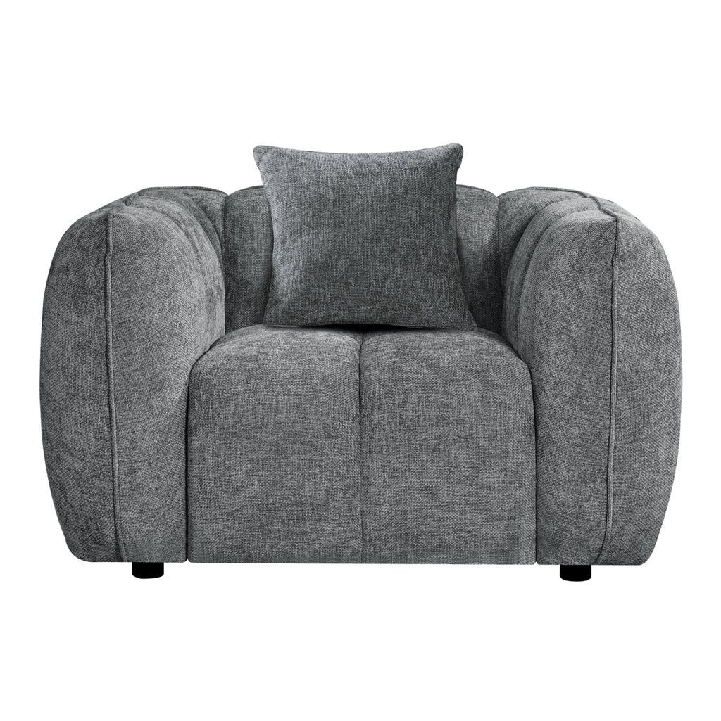ΣΕΤ ΚΑΝΑΠΕΣ ΓΩΝΙΑ (ΔΕΞΙΑ)-ΠΟΛΥΘΡΟΝΑ LOUNGE LYKKE HM10820.01R ΓΚΡΙ ΥΦΑΣΜΑ
