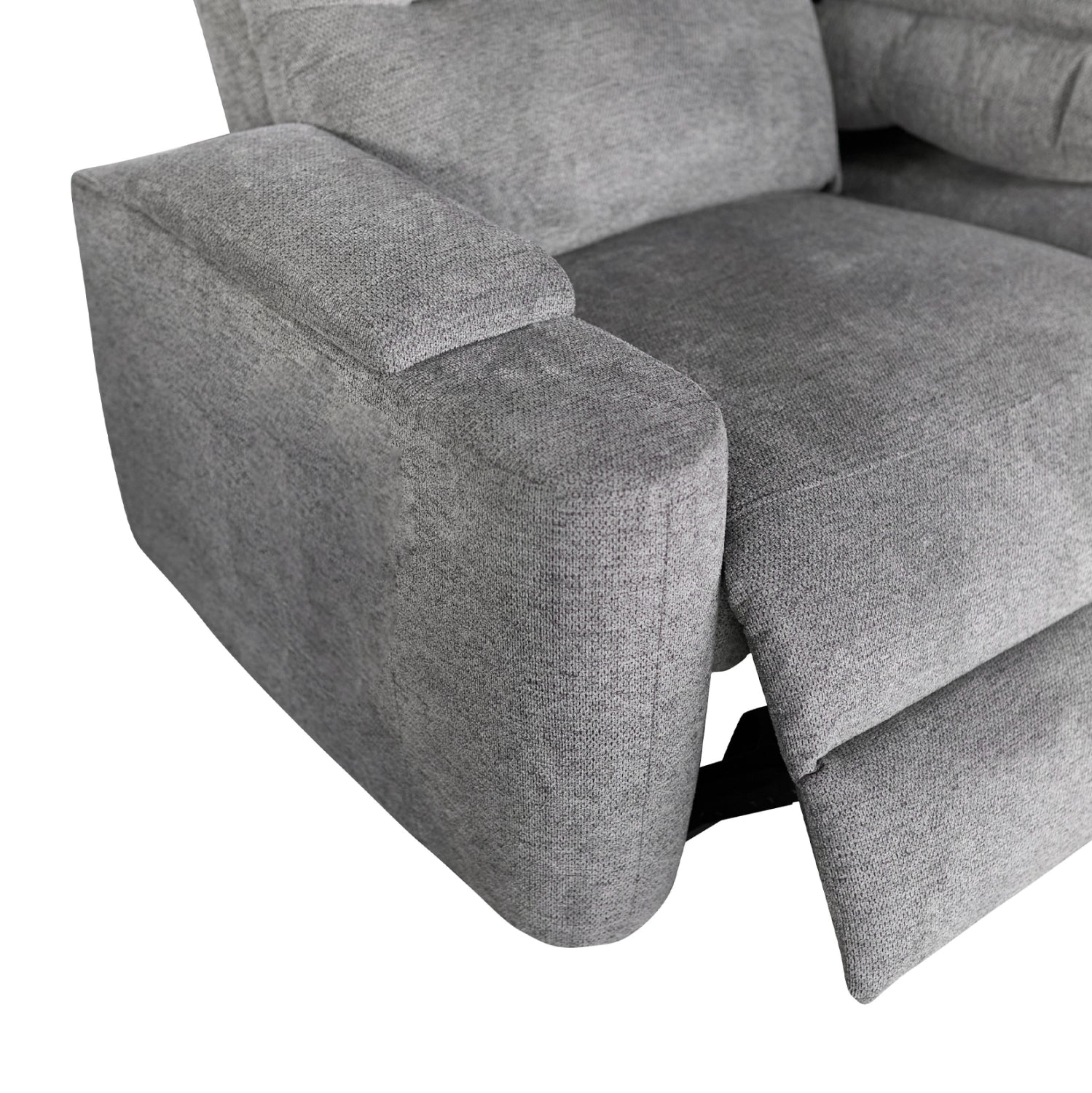 ΣΕΤ ΚΑΝΑΠΕΣ-ΠΟΛΥΘΡΟΝΑ RELAX SYNTHIA HM10736.03 ΓΚΡΙ ΥΦΑΣΜΑ-ΗΛ.ΑΝΑΚΛΙΣΗ [R]