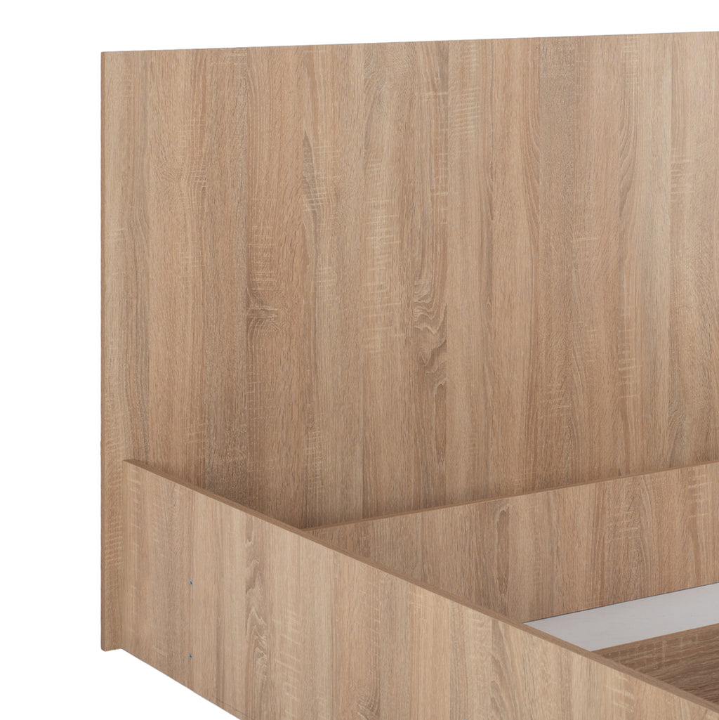 ΣΕΤ ΚΡΕΒΑΤΟΚΑΜΑΡΑΣ 5ΤΜΧ ADLER HM11758 ΜΕΛΑΜΙΝΗ SONAMA OAK-ΓΙΑ ΣΤΡΩΜΑ 160x200εκ
