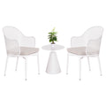 ΣΕΤ LOUNGE 3TMX ΕΞ.ΧΩΡΟΥ OREGO HM21106.02 ΑΛΟΥΜΙΝΙΟ ΣΕ ΛΕΥΚΟ