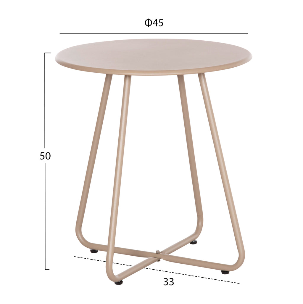 ΣΕΤ LOUNGE 3TMX ΕΞ.ΧΩΡΟΥ OREGO HM21107.03 ΑΛΟΥΜΙΝΙΟ & ΜΕΤΑΛΛΟ ΣΕ ΚΑΠΟΥΤΣΙΝΟ