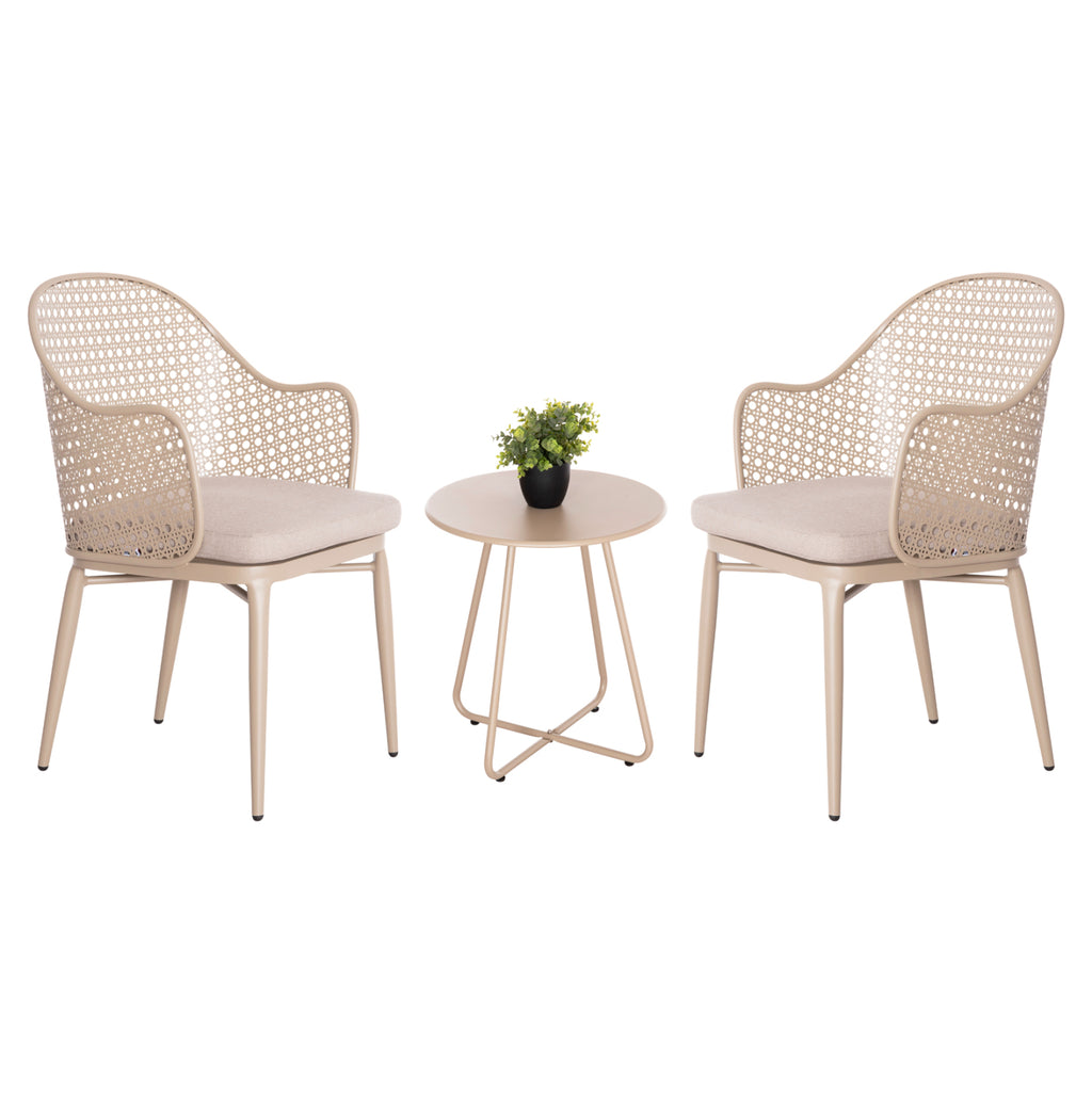 ΣΕΤ LOUNGE 3TMX ΕΞ.ΧΩΡΟΥ OREGO HM21107.03 ΑΛΟΥΜΙΝΙΟ & ΜΕΤΑΛΛΟ ΣΕ ΚΑΠΟΥΤΣΙΝΟ