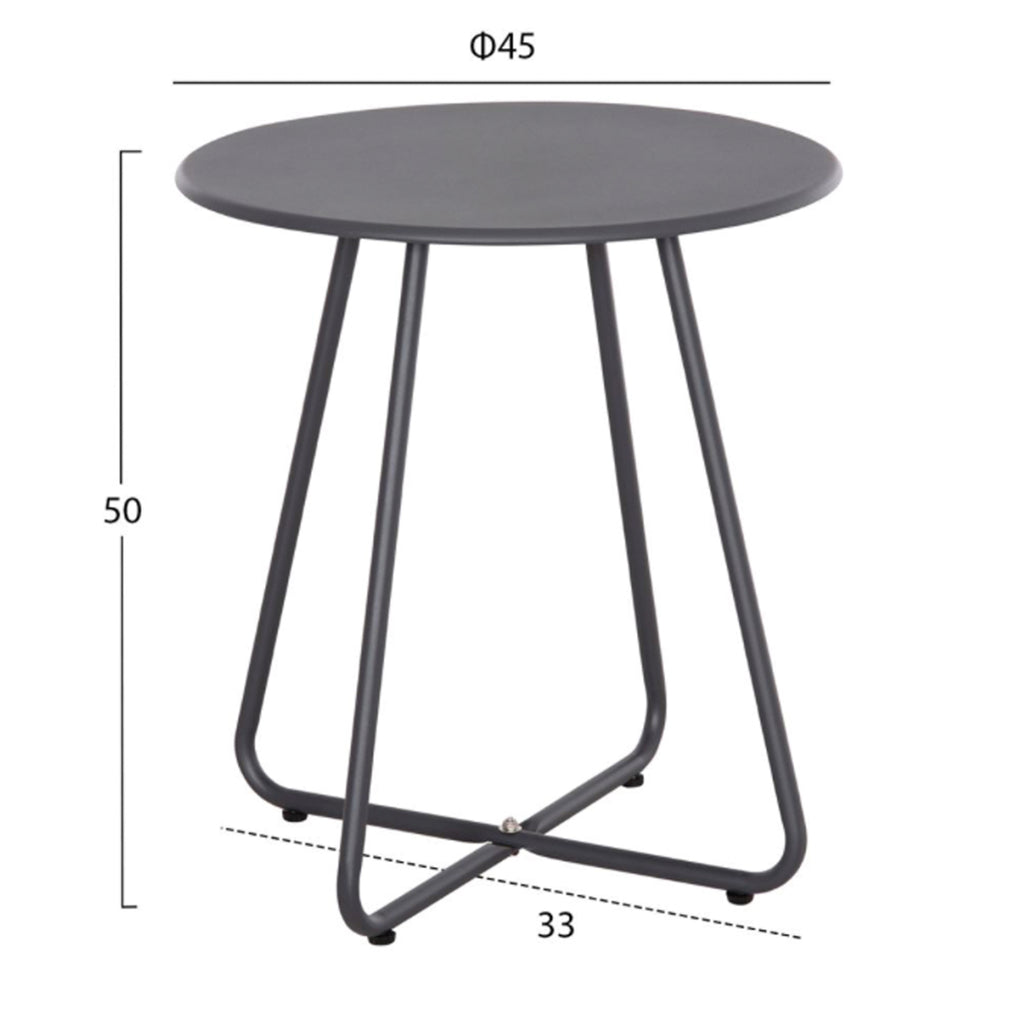 ΣΕΤ LOUNGE 3TMX ΕΞ.ΧΩΡΟΥ PONY HM21193 ΜΕΤΑΛΛΟ ΣΕ ΓΚΡΙ--ΣΥΝΘ.RATTAN ΣΕ ΛΕΥΚΟ-ΜΑΥΡΟ