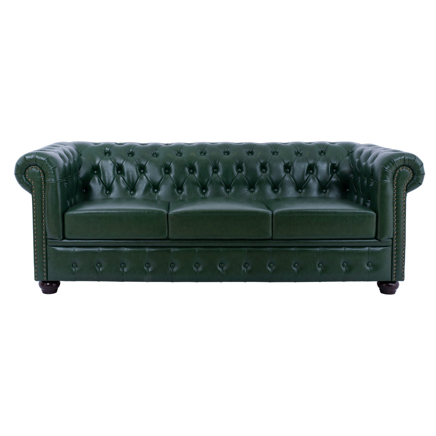 ΣΕΤ ΣΑΛΟΝΙ 3ΤΜΧ MOBAR HM10912.08 PU ΔΕΡΜΑ Τ.CHESTERFIELD ΚΥΠΑΡΙΣΣΙ