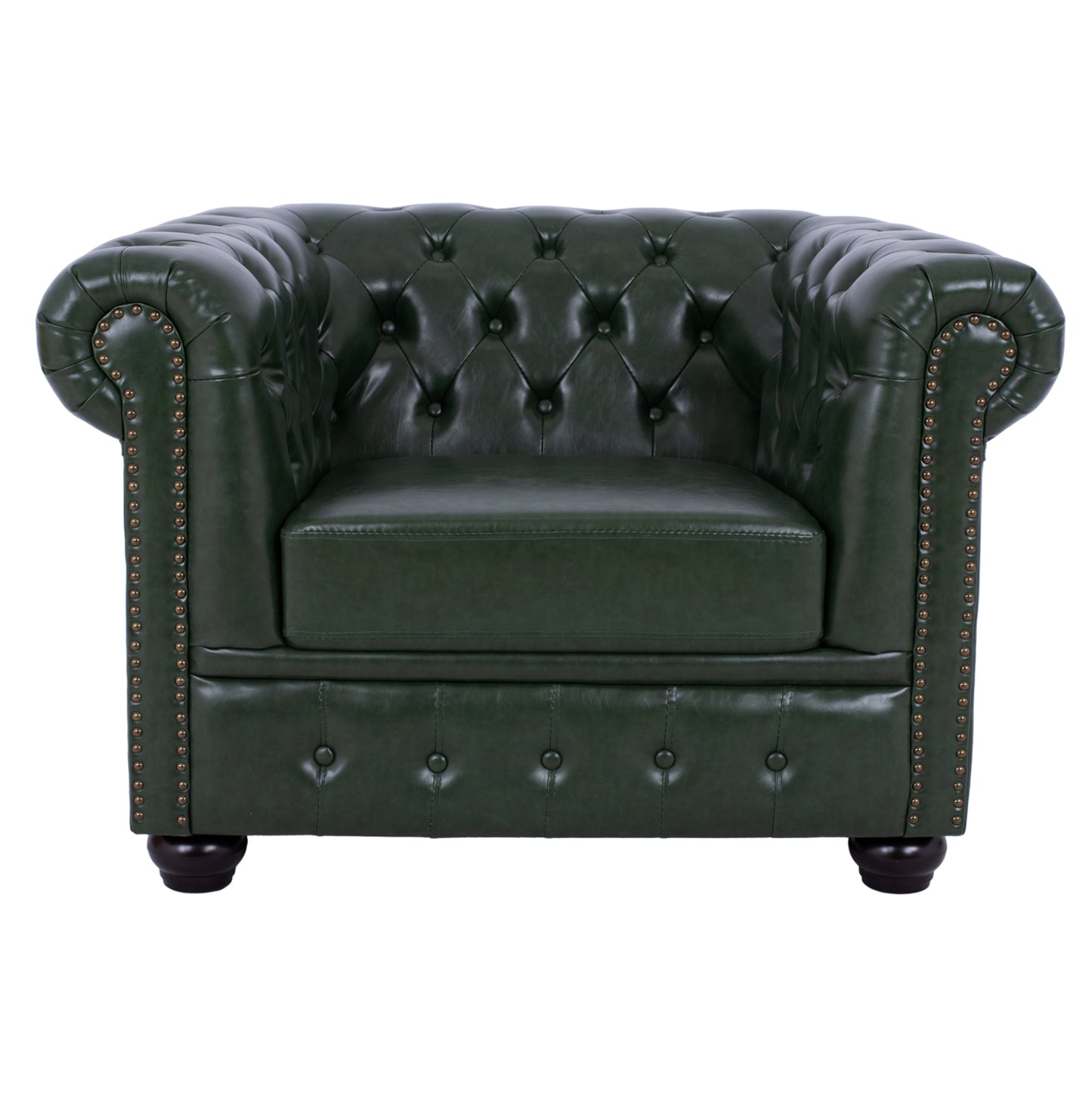 ΣΕΤ ΣΑΛΟΝΙ 3ΤΜΧ MOBAR HM10912.08 PU ΔΕΡΜΑ Τ.CHESTERFIELD ΚΥΠΑΡΙΣΣΙ