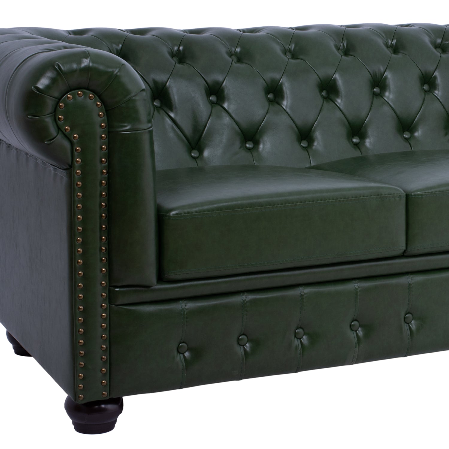 ΣΕΤ ΣΑΛΟΝΙ 3ΤΜΧ MOBAR HM10912.08 PU ΔΕΡΜΑ Τ.CHESTERFIELD ΚΥΠΑΡΙΣΣΙ