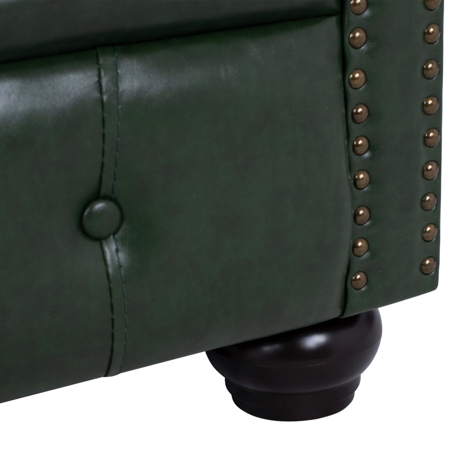 ΣΕΤ ΣΑΛΟΝΙ 3ΤΜΧ MOBAR HM10912.08 PU ΔΕΡΜΑ Τ.CHESTERFIELD ΚΥΠΑΡΙΣΣΙ