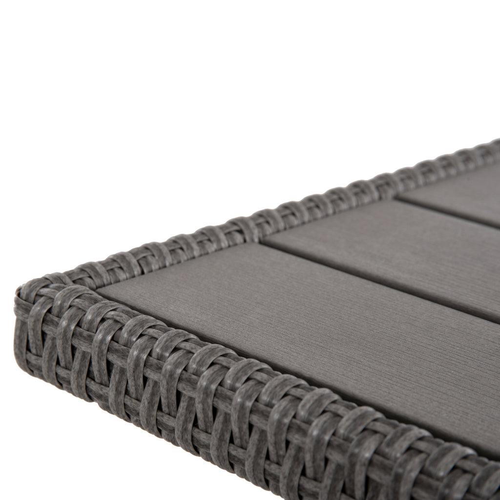 ΣΕΤ ΣΑΛΟΝΙ ΓΩΝΙΑ & ΤΡΑΠΕΖΙ CARSON HM6078.01 ΓΚΡΙ ΣΥΝΘ.RATTAN-ΜΑΞΙΛΑΡΙΑ