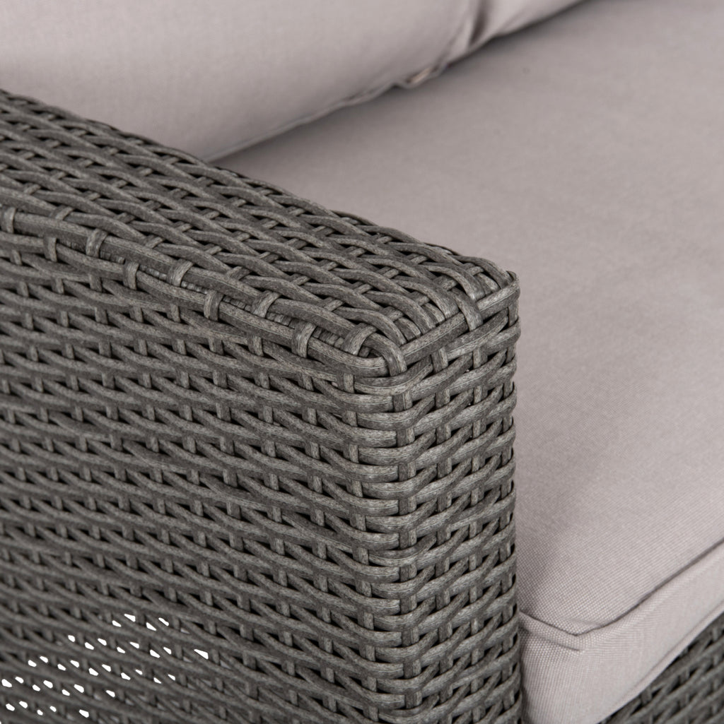 ΣΕΤ ΣΑΛΟΝΙ ΓΩΝΙΑ & ΤΡΑΠΕΖΙ CARSON HM6078.01 ΓΚΡΙ ΣΥΝΘ.RATTAN-ΜΑΞΙΛΑΡΙΑ