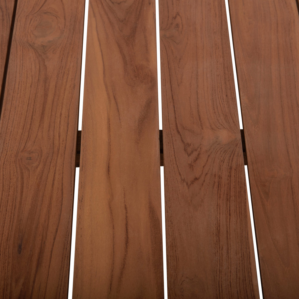 ΣΕΤ ΣΑΛΟΝΙ KIOTO HM10962 5ΤΜΧ & 5 ΘΕΣΕΩΝ--ΞΥΛΟ TEAK--ΜΠΕΖ ΜΑΞΙΛΑΡΙΑ