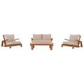 ΣΕΤ ΣΑΛΟΝΙ LOUNGE 4ΤΜΧ MIREX HM6521 ΞΥΛΟ ΑΚΑΚΙΑΣ--ΠΟΛΥΕΣΤΕΡΙΚΑ ΜΑΞΙΛΑΡΙΑ ΕΚΡΟΥ