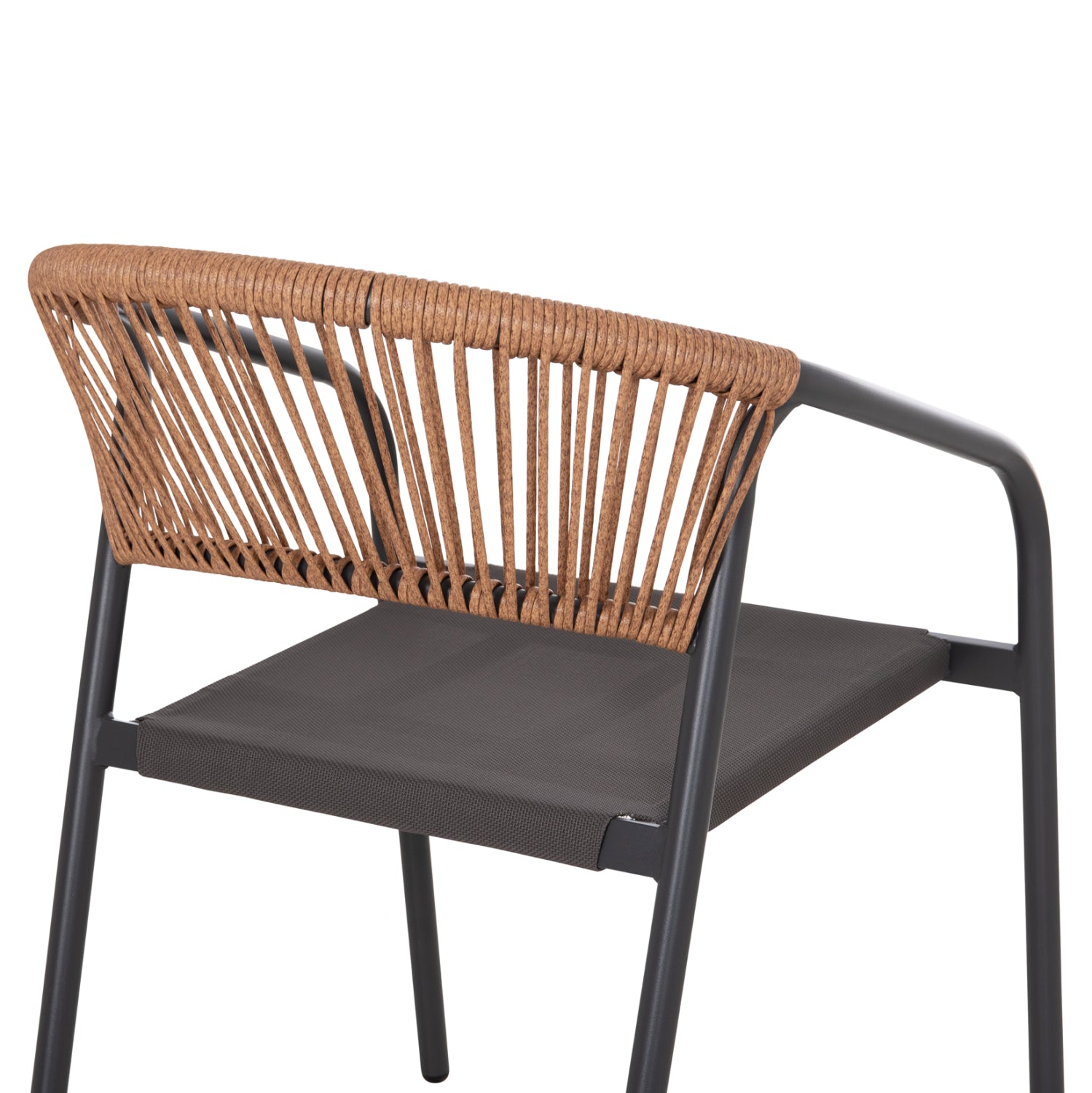 ΣΕΤ ΤΡΑΠΕΖΑΡΙΑΣ 5ΤΜΧ ADAM HM10859.01 ΚΑΡΕΚΛΕΣ ΜΕΤΑΛΛΙΚΕΣ & ΤΡΑΠΕΖΙ 120x70εκ ΓΚΡΙ