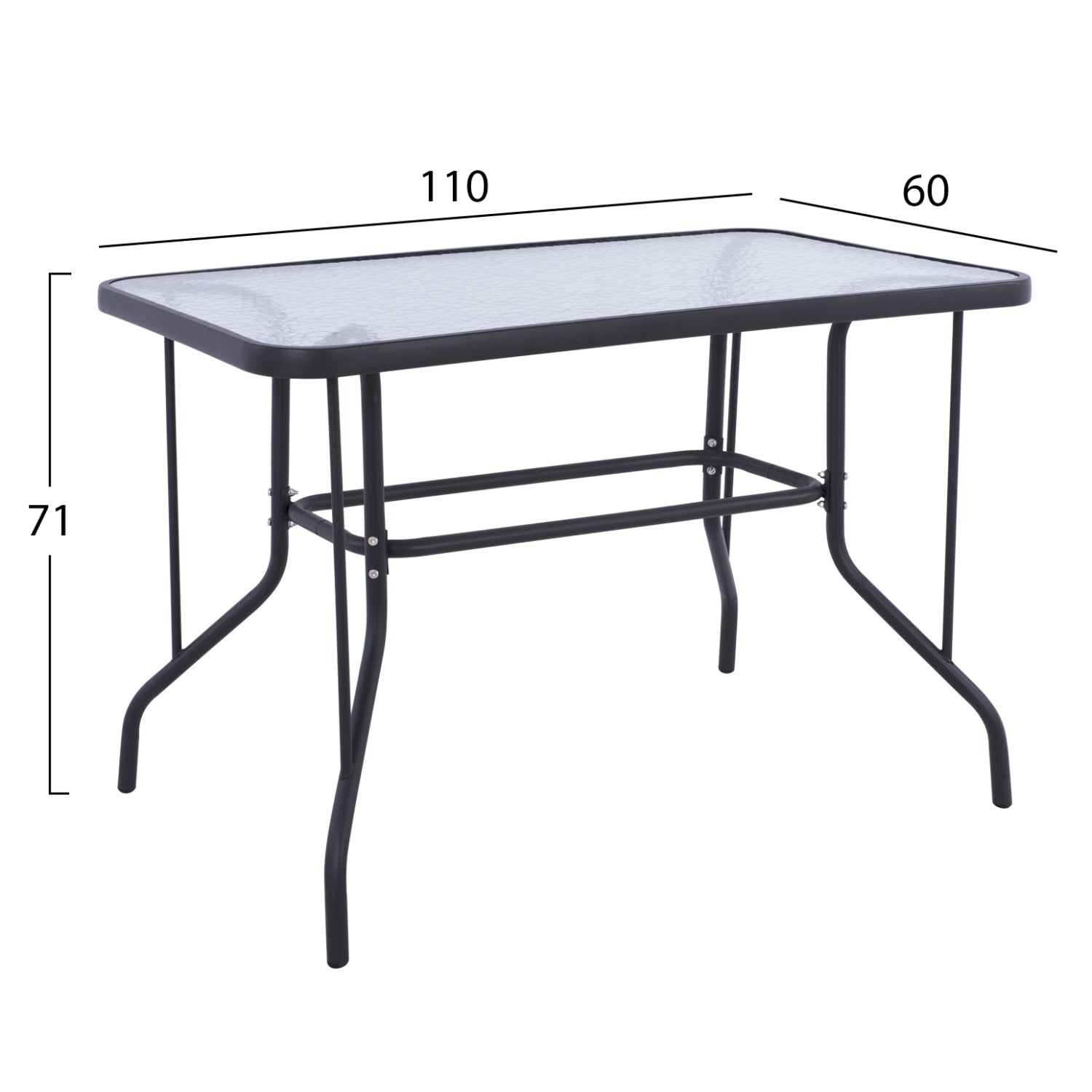 ΣΕΤ ΤΡΑΠΕΖΑΡΙΑΣ 5ΤΜΧ ADAM HM10897.01 ΤΡΑΠΕΖΙ 110x60εκ & 4 ΠΟΛΥΘΡΟΝΕΣ--ΓΚΡΙ
