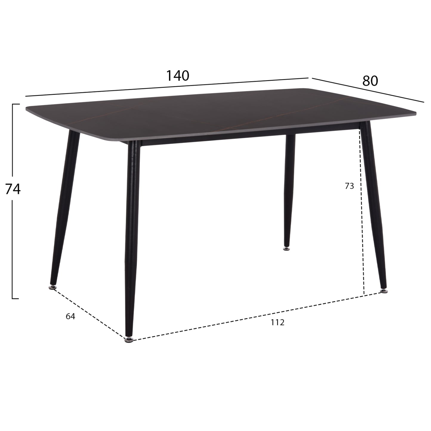 ΣΕΤ ΤΡΑΠΕΖΑΡΙΑΣ 5ΤΜΧ RAVEN HM12116.03 ΚΕΡΑΜΙΚΟ TOP ΜΑΥΡΟ ΜΑΡΜΑΡΟ--ΜΑΥΡΟ ΒΕΛΟΥΔΟ