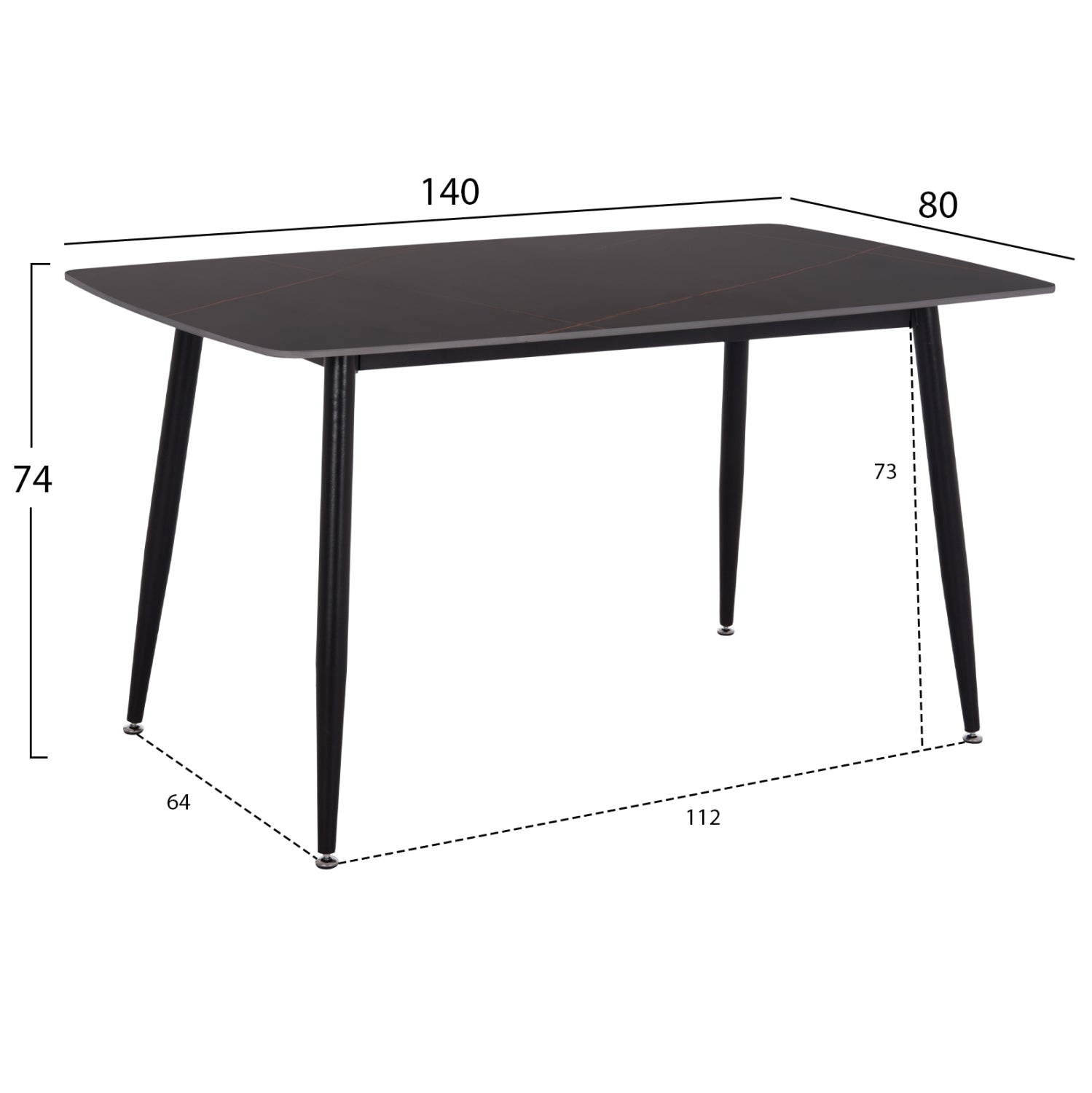 ΣΕΤ ΤΡΑΠΕΖΑΡΙΑΣ 5ΤΜΧ RAVEN HM12116.03 ΚΕΡΑΜΙΚΟ TOP ΜΑΥΡΟ ΜΑΡΜΑΡΟ--ΜΑΥΡΟ ΒΕΛΟΥΔΟ