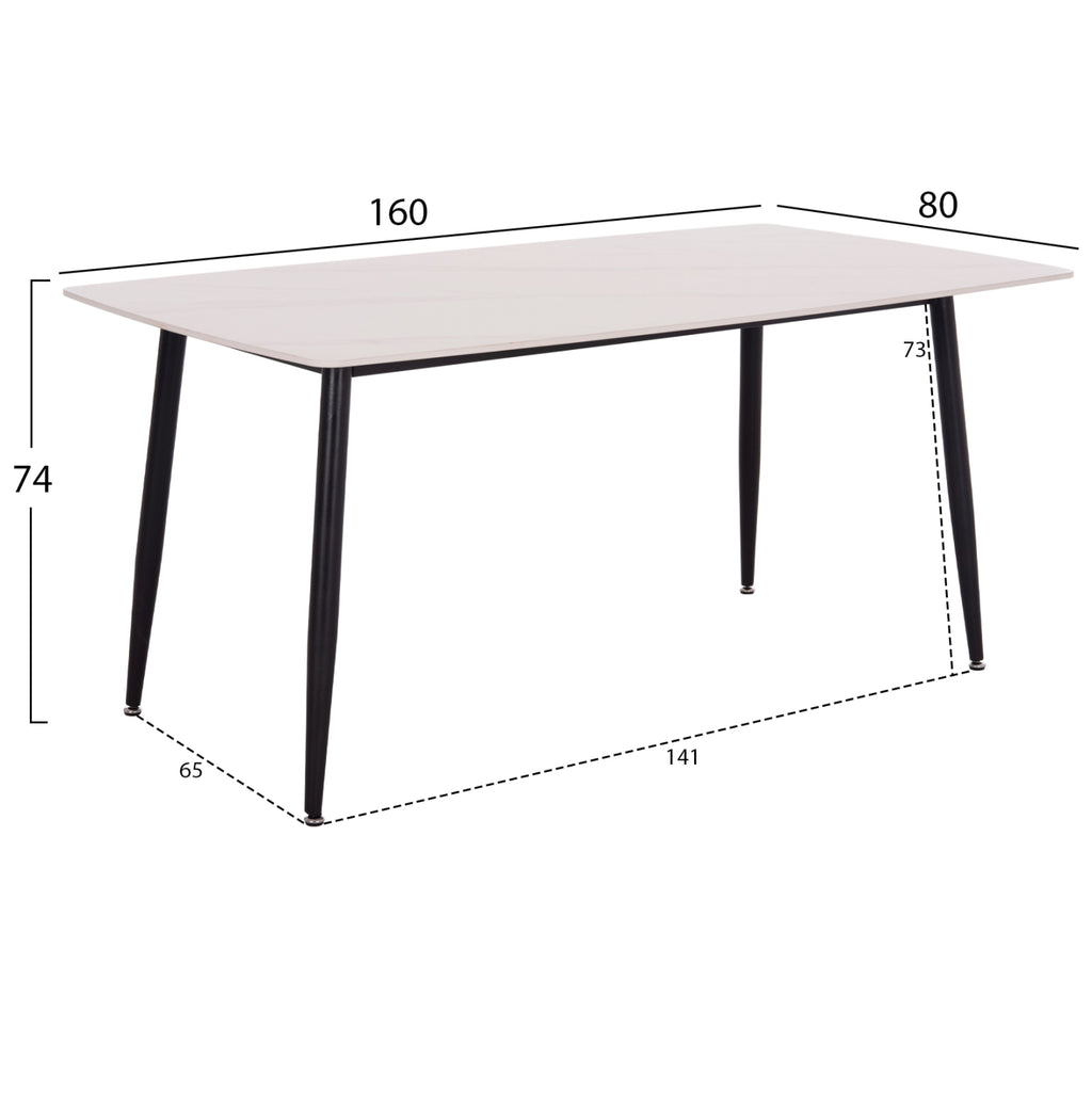 ΣΕΤ ΤΡΑΠΕΖΑΡΙΑΣ 5ΤΜΧ RAVEN HM12117.01 ΚΕΡΑΜΙΚΟ TOP ΛΕΥΚΟ ΜΑΡΜΑΡΟ--ΣΑΠΙΟ ΜΗΛΟ ΒΕΛΟΥΔΟ
