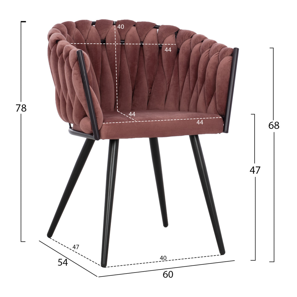 ΣΕΤ ΤΡΑΠΕΖΑΡΙΑΣ 5ΤΜΧ ALIZA HM12122.01 MDF TOP ΣΕ ΦΥΣΙΚΟ--ΣΑΠΙΟ ΜΗΛΟ ΒΕΛΟΥΔΟ