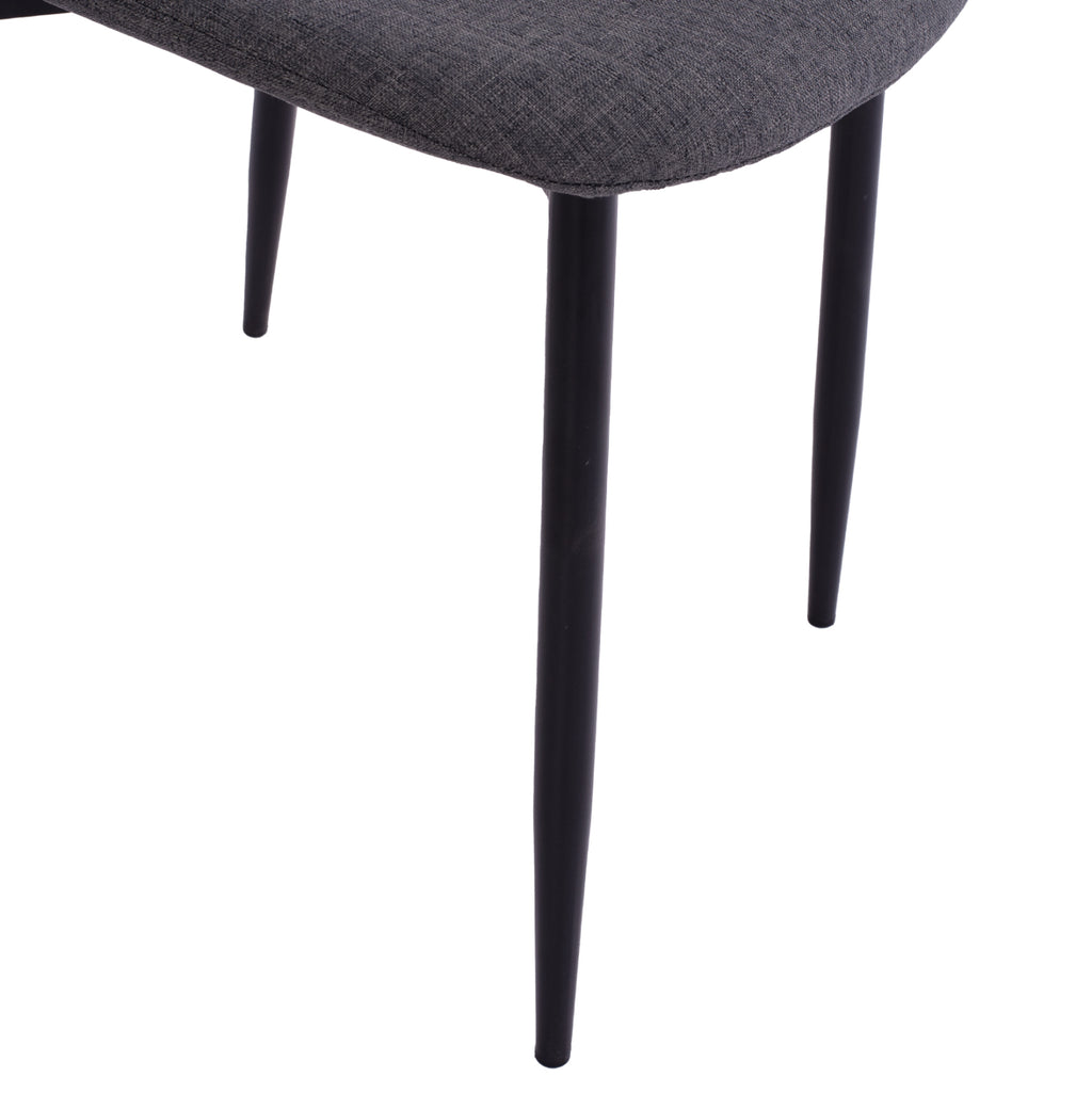 ΣΕΤ ΤΡΑΠΕΖΑΡΙΑΣ 5ΤΜΧ RAVEN HM21068.02 ΚΕΡΑΜΙΚΟ TOP ΜΑΥΡΟ ΜΑΡΜΑΡΟ--ΓΚΡΙ ΥΦΑΣΜΑ