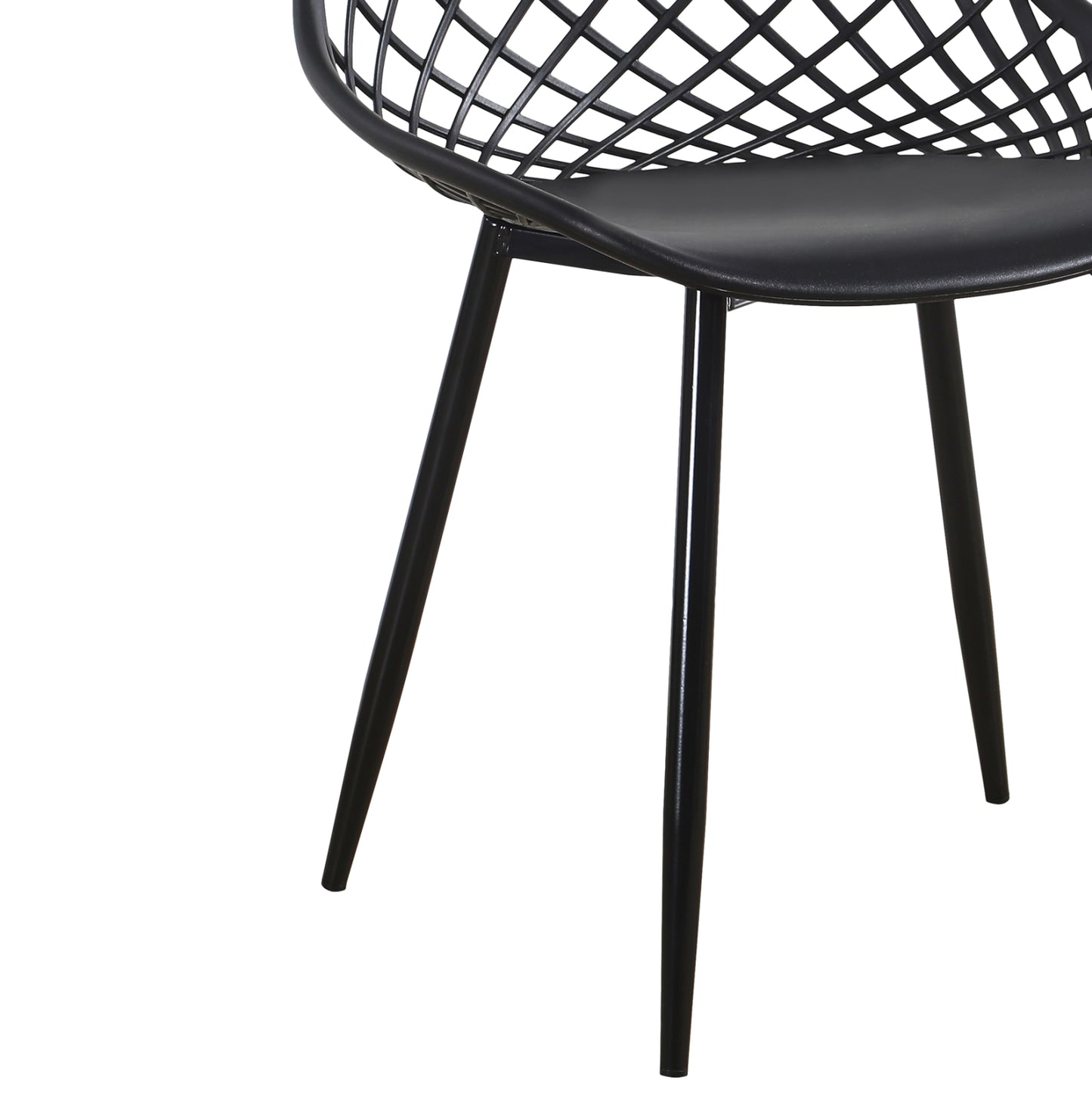 ΣΕΤ ΤΡΑΠΕΖΑΡΙΑΣ 5ΤΜΧ LIO HM21175 MDF TOP & ΠΟΛΥΠΡΟΠΥΛΕΝΙΟ ΣΕ ΜΑΥΡΟ