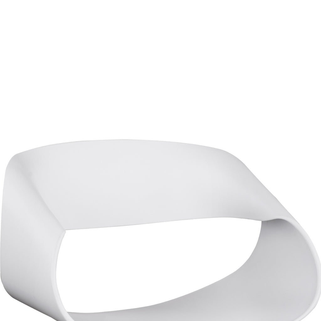 ΣΕΤ ΤΡΑΠΕΖΑΡΙΑΣ 5ΤΜΧ MAGGIE HM21186 MDF TOP & ΠΟΛΥΠΡΟΠΥΛΕΝΙΟ ΣΕ ΛΕΥΚΟ ΧΡΩΜΑ