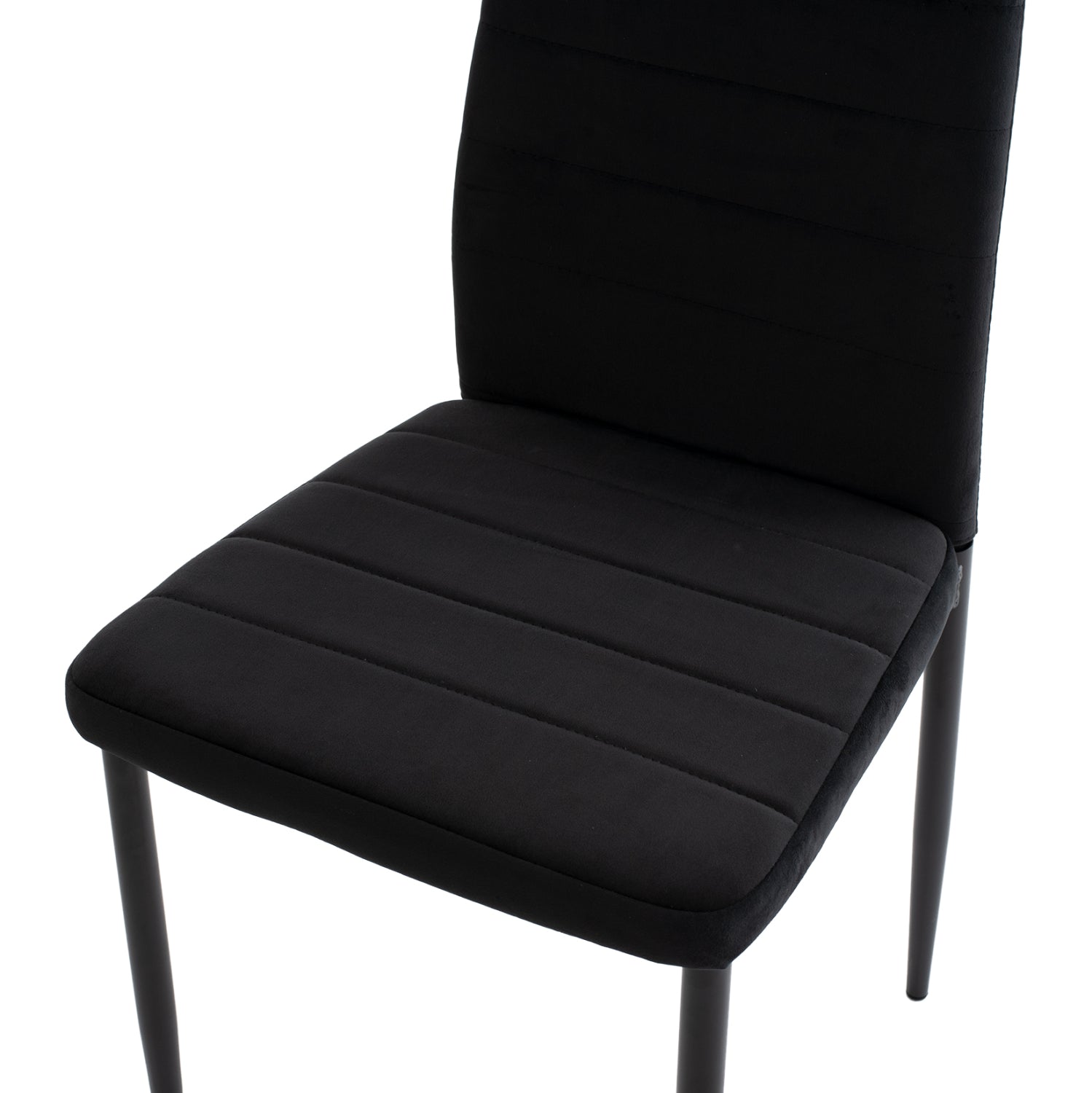 ΣΕΤ ΤΡΑΠΕΖΑΡΙΑΣ 5ΤΜΧ LADY HM21199.04 ΓΥΑΛΙ--ΜΕΤΑΛΛΟ & ΒΕΛΟΥΔΟ ΣΕ ΜΑΥΡΟ