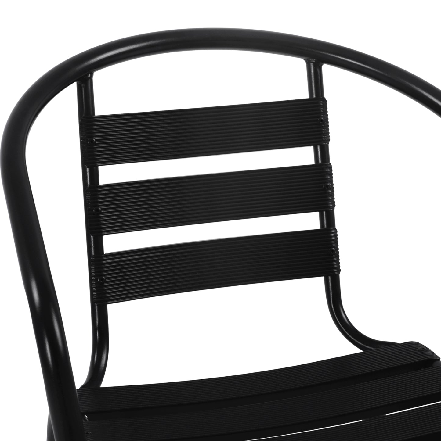 ΣΕΤ ΤΡΑΠΕΖΑΡΙΑΣ 5ΤΜΧ ADAM HM21220.03 ΚΑΡΕΚΛΕΣ ΜΕΤΑΛΛΙΚΕΣ & ΤΡΑΠΕΖΙ 110x60 ΜΑΥΡΟ