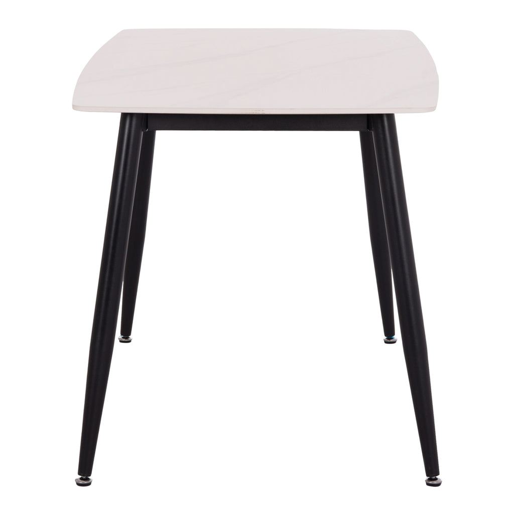 ΣΕΤ ΤΡΑΠΕΖΑΡΙΑΣ 5ΤΜΧ RAVEN HM21266.01 ΚΕΡΑΜΙΚΟ TOP ΛΕΥΚΟ ΜΑΡΜΑΡΟ--ΚΡΕΜ PU