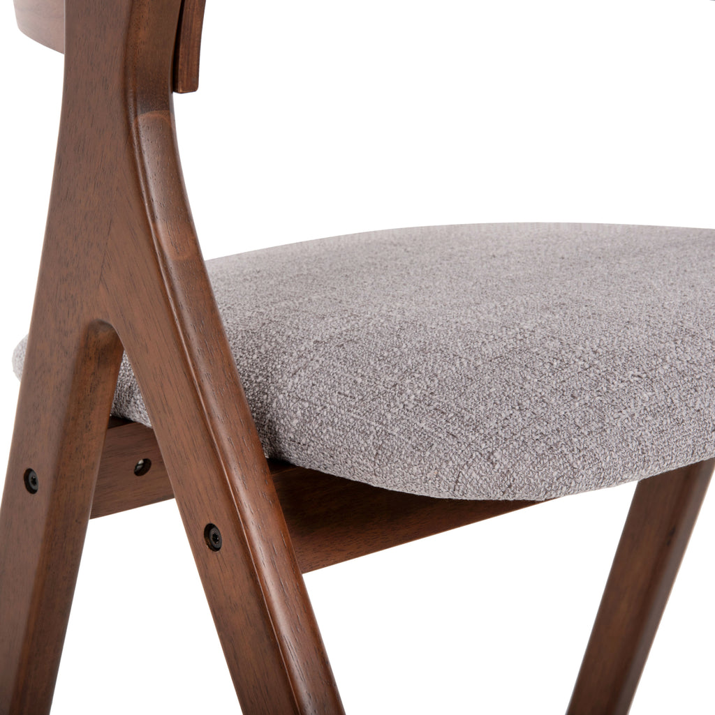 ΣΕΤ ΤΡΑΠΕΖΑΡΙΑΣ 5ΤΜΧ NEKKER HM21340.01 ΤΡΑΠΕΖΙ ΑΠΟ MDF--ΚΑΡΕΚΛΕΣ ΑΠΟ RUBBERWOOD