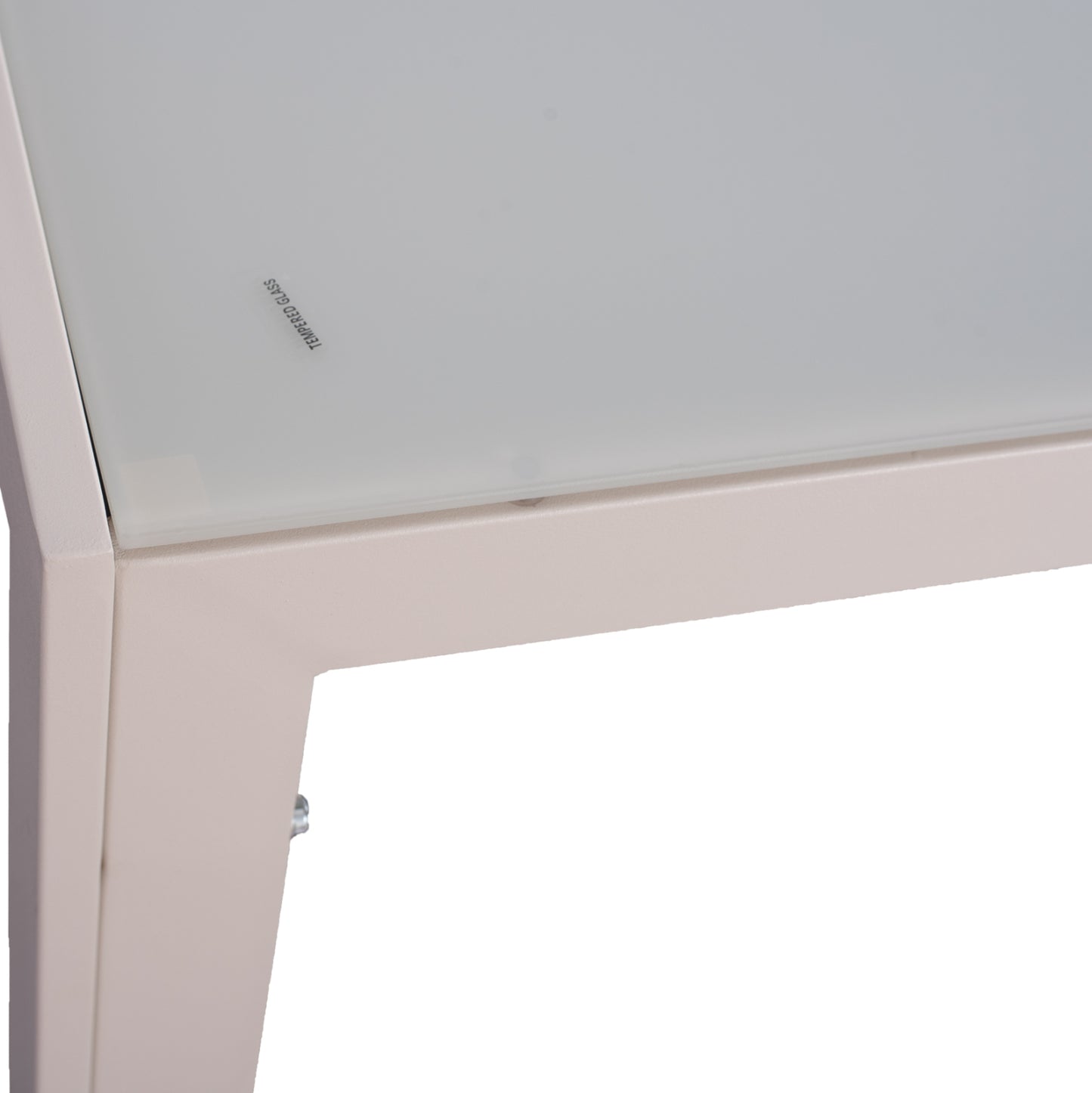 ΣΕΤ ΤΡΑΠΕΖΑΡΙΑΣ 7ΤΜΧ MIRI HM10875.03 ΤΡΑΠΕΖΙ ΜΕΤΑΛ.ΛΕΥΚΟ--ΚΑΡΕΚΛΕΣ ΑΛΟΥΜΙΝΙΟΥ