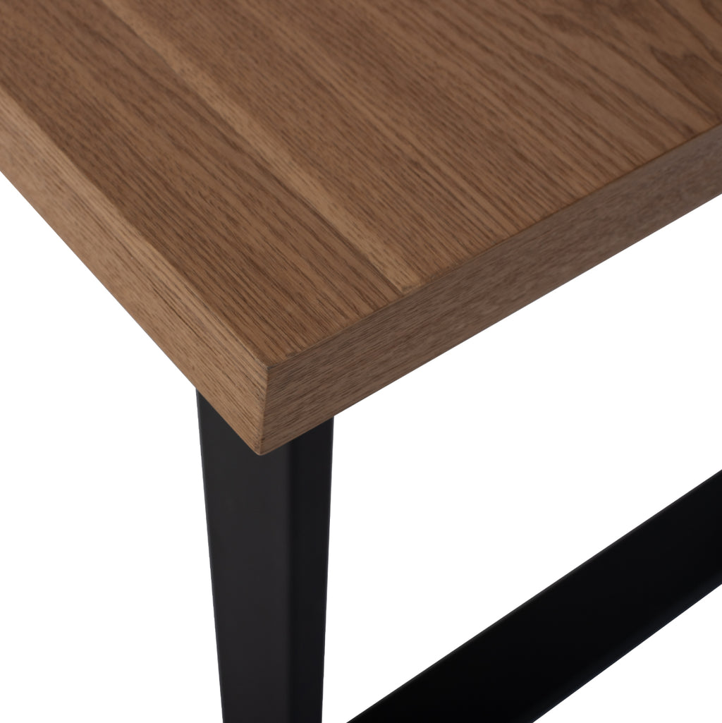 ΣΕΤ ΤΡΑΠΕΖΑΡΙΑΣ 7ΤΜΧ ASTORIA HM10933.02 MDF TOP--ΥΦΑΣΜΑ ΜΠΕΖ/ΚΑΦΕ & ΜΕΤΑΛΛΟ ΜΑΥΡΟ