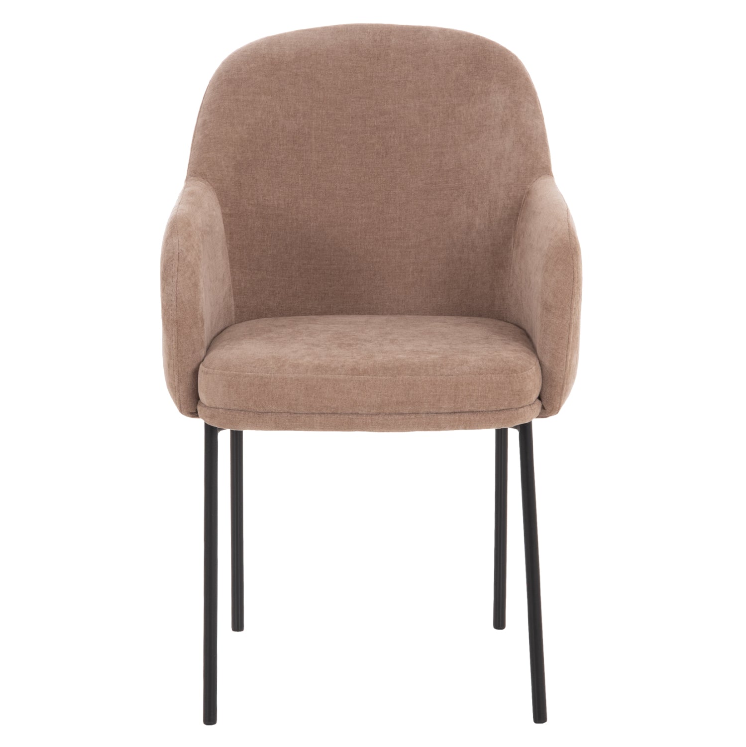 ΣΕΤ ΤΡΑΠΕΖΑΡΙΑΣ 7ΤΜΧ MANIDO HM10949.03 MDF TOP--ΥΦΑΣΜΑ TAUPE & ΜΕΤΑΛΛΟ ΜΑΥΡΟ