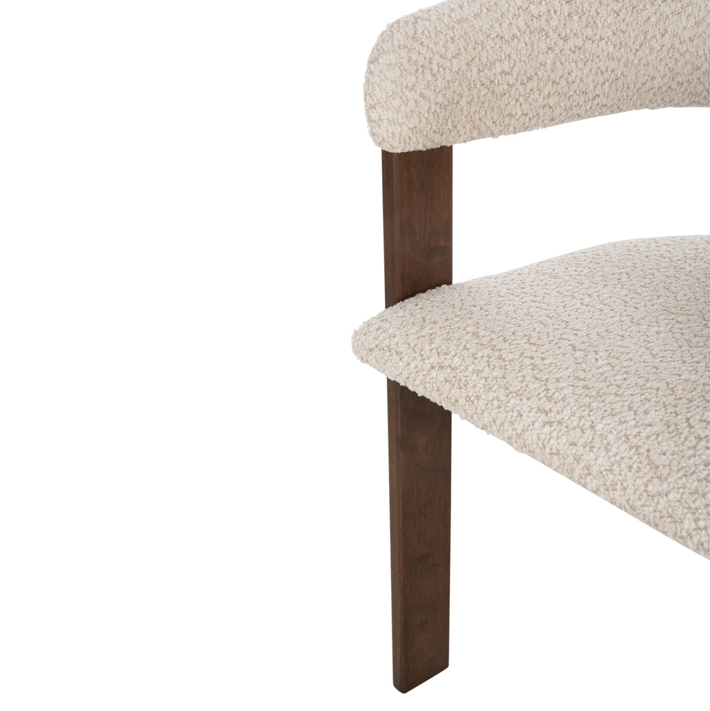 ΣΕΤ ΤΡΑΠΕΖΑΡΙΑΣ 7ΤΜΧ ZARRA HM21338.01 ΤΡΑΠΕΖΙ ΑΠΟ MDF--ΚΑΡΕΚΛΕΣ ΜΕ ΜΠΟΥΚΛΕ ΥΦΑΣΜΑ