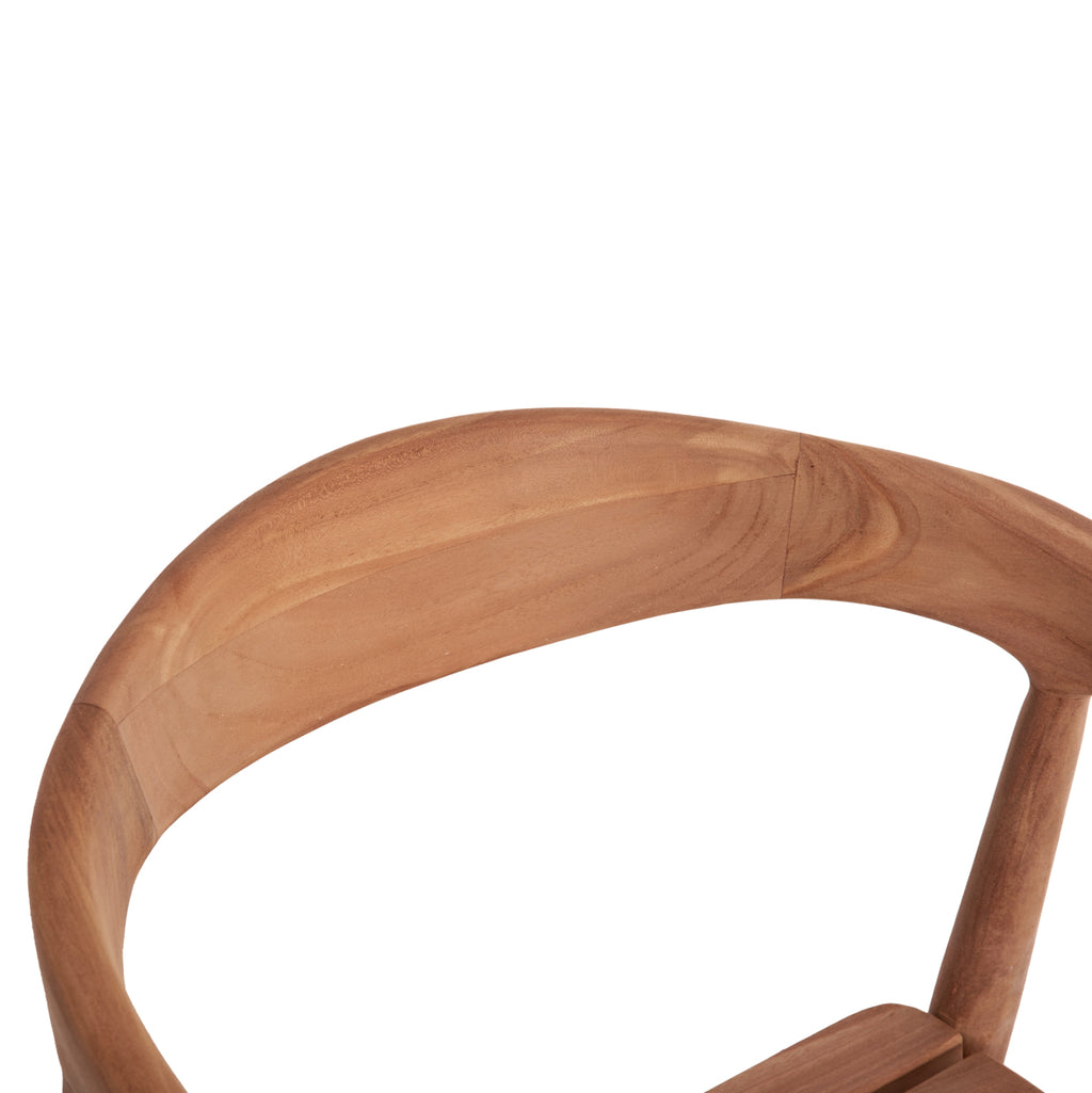 ΣΕΤ ΤΡΑΠΕΖΑΡΙΑΣ ΕΞ.ΧΩΡΟΥ 5ΤΜΧ EBENIZER HM10915 ΞΥΛΟ TEAK ΣΕ ΦΥΣΙΚΟ