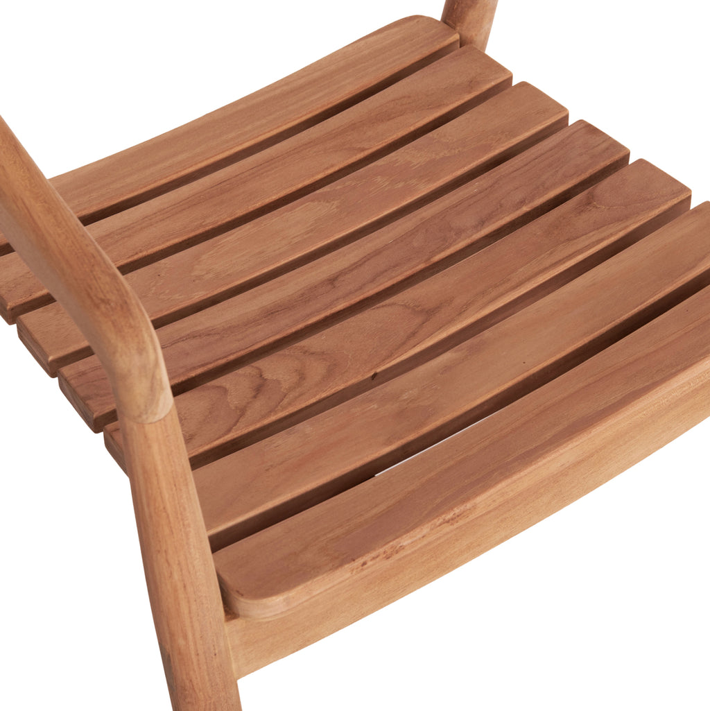 ΣΕΤ ΤΡΑΠΕΖΑΡΙΑΣ ΕΞ.ΧΩΡΟΥ 5ΤΜΧ EBENIZER HM10915 ΞΥΛΟ TEAK ΣΕ ΦΥΣΙΚΟ