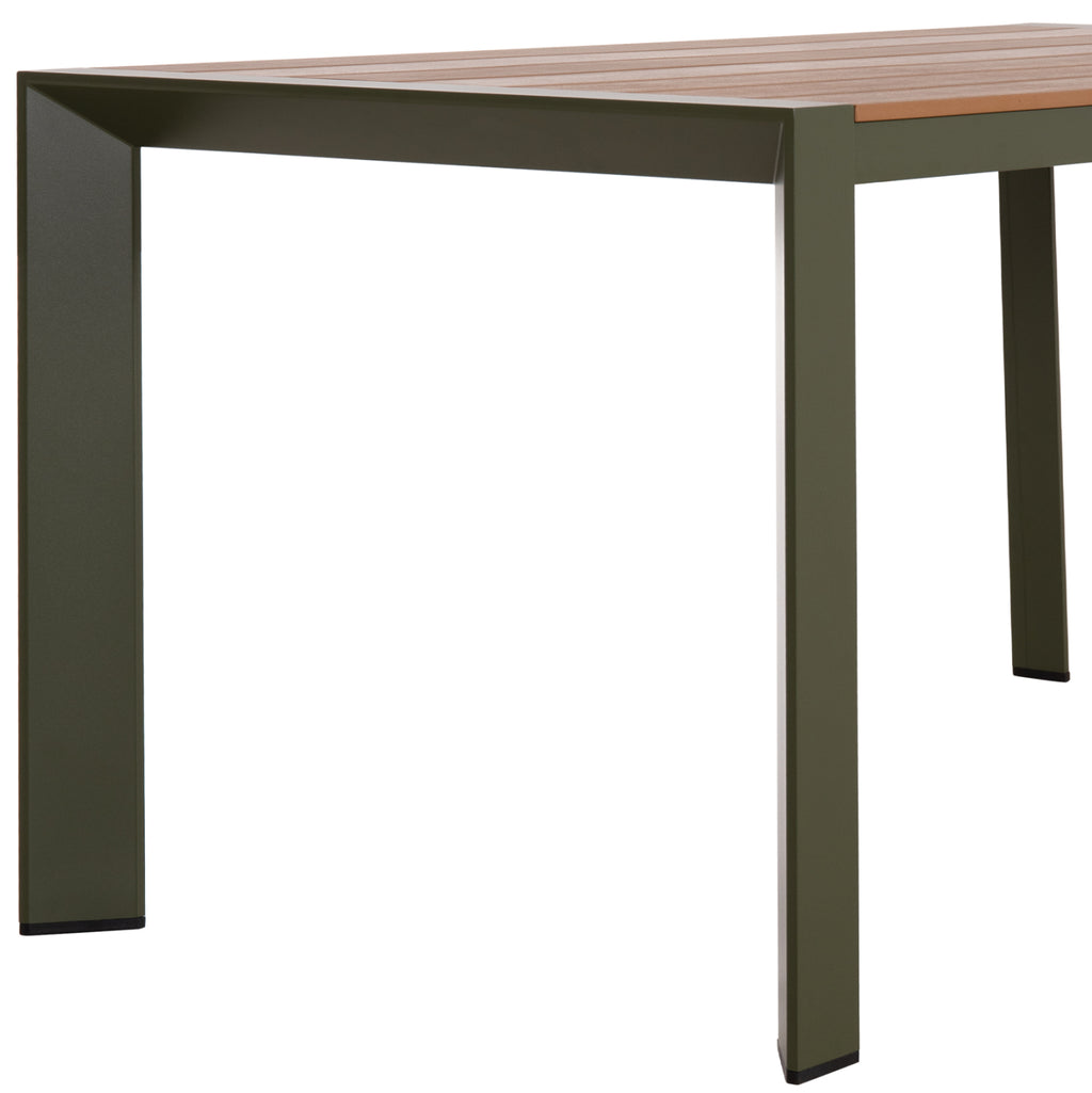ΣΕΤ ΤΡΑΠΕΖΑΡΙΑΣ ΕΞ.ΧΩΡΟΥ 7ΤΜΧ HILLIARD HM10999.07 OLIVE GREEN ΑΛΟΥΜΙΝΙΟ-POLYWOOD