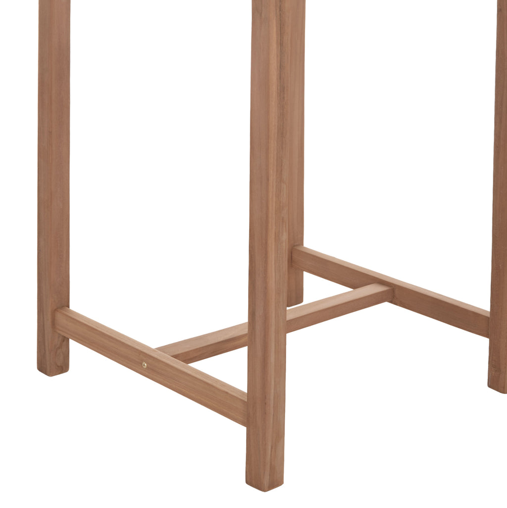ΣΕΤ ΤΡΑΠΕΖΙ ΜΕ 2 ΣΚΑΜΠΟ ΜΠΑΡ BOLMAR HM10917 ΞΥΛΟ TEAK ΣΕ ΦΥΣΙΚΟ ΧΡΩΜΑ