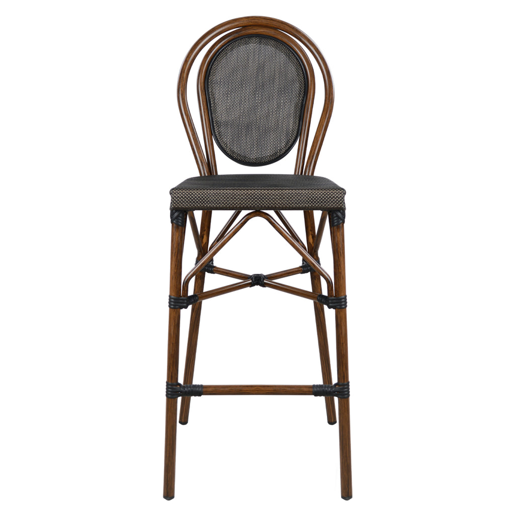 ΣΚΑΜΠΟ ΑΛΟΥΜΙΝΙΟΥ AZARIA HM5059 BAMBOO LOOK ΚΑΦΕ ΜΕ TEXTLINE 44x52x115Υεκ