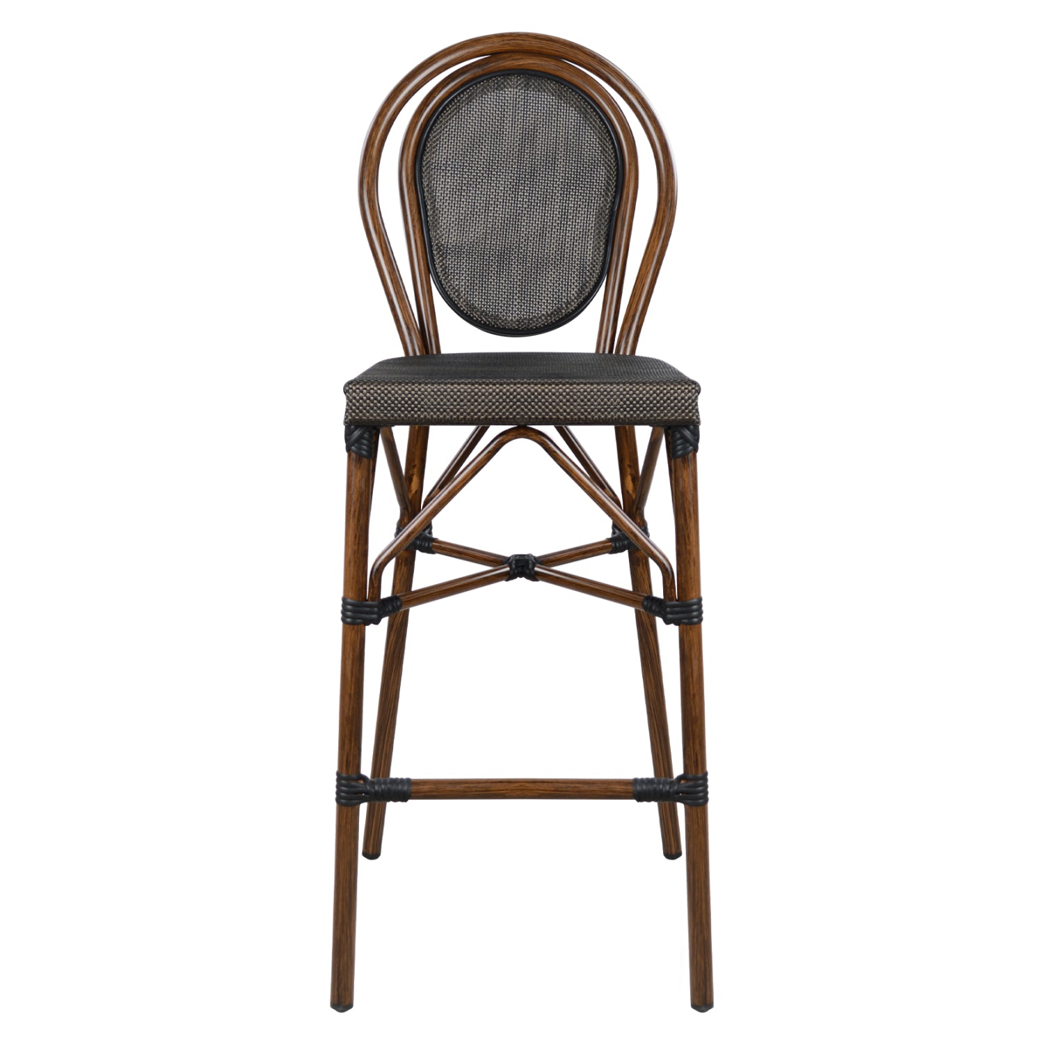 ΣΚΑΜΠΟ ΑΛΟΥΜΙΝΙΟΥ AZARIA HM5059 BAMBOO LOOK ΚΑΦΕ ΜΕ TEXTLINE 44x52x115Υεκ