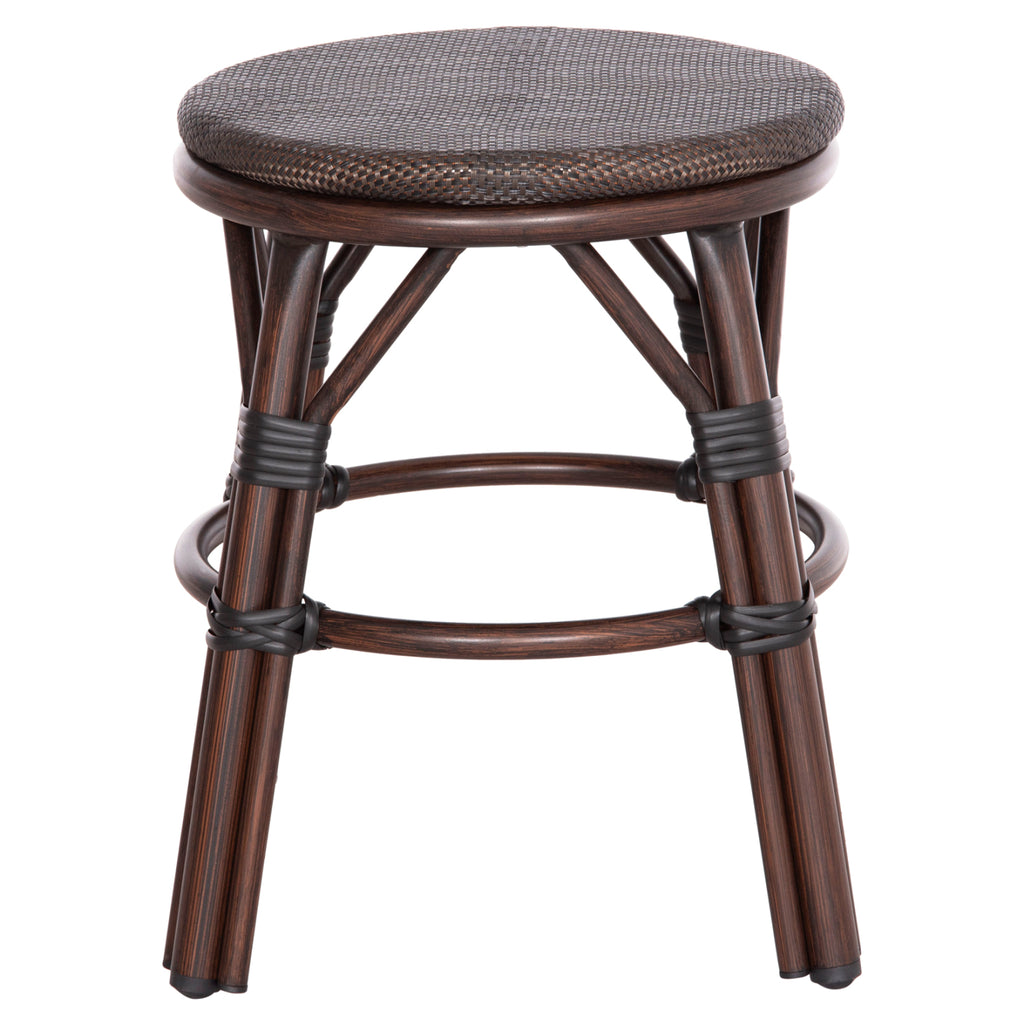 ΣΚΑΜΠΟ ΑΛΟΥΜΙΝΙΟΥ CHINO HM6285.01 BAMBOO LOOK ΚΑΦΕ-TEXTILENE ΚΑΦΕ Φ36x46Υεκ.