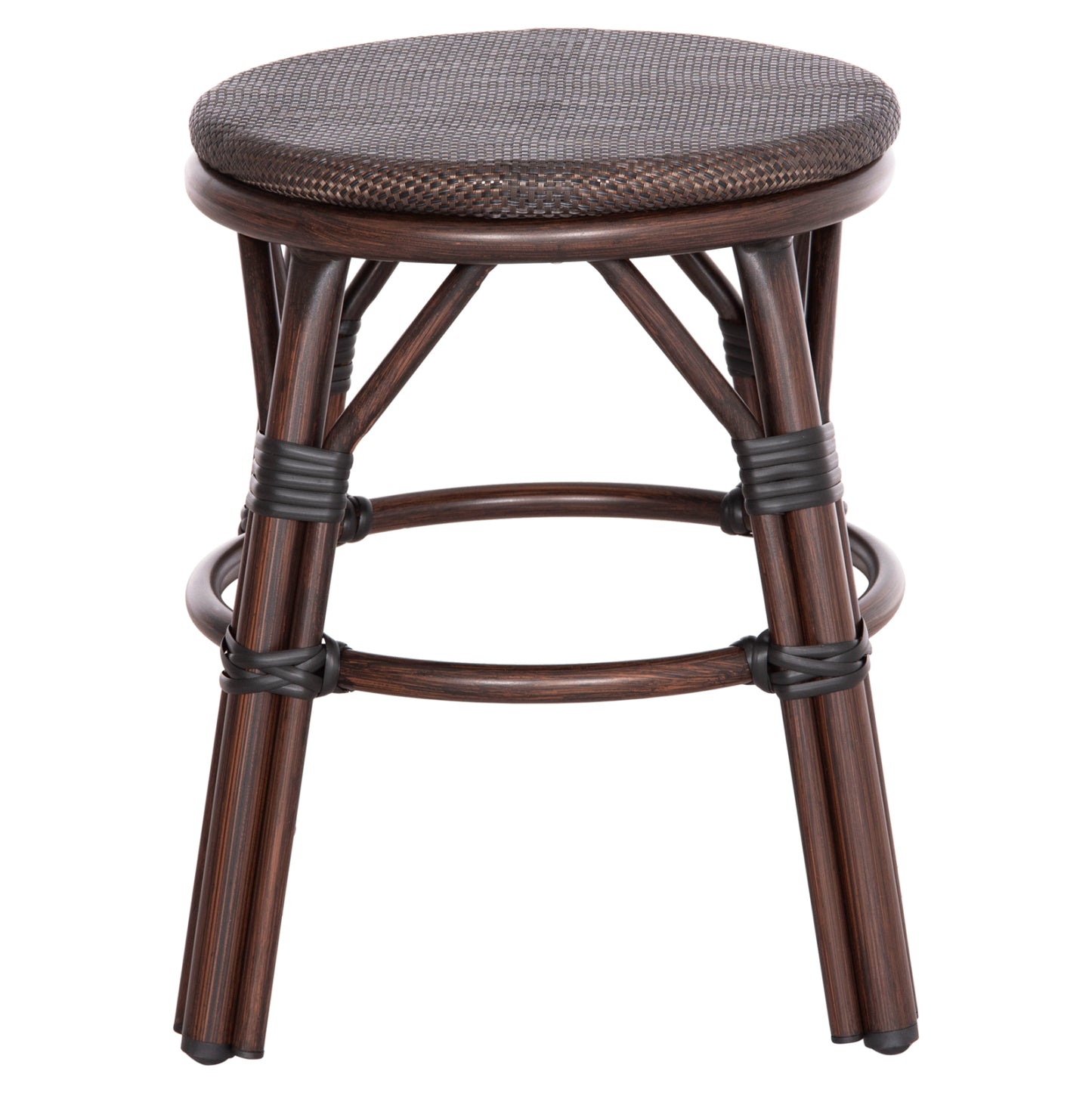 ΣΚΑΜΠΟ ΑΛΟΥΜΙΝΙΟΥ CHINO HM6285.01 BAMBOO LOOK ΚΑΦΕ-TEXTILENE ΚΑΦΕ Φ36x46Υεκ.