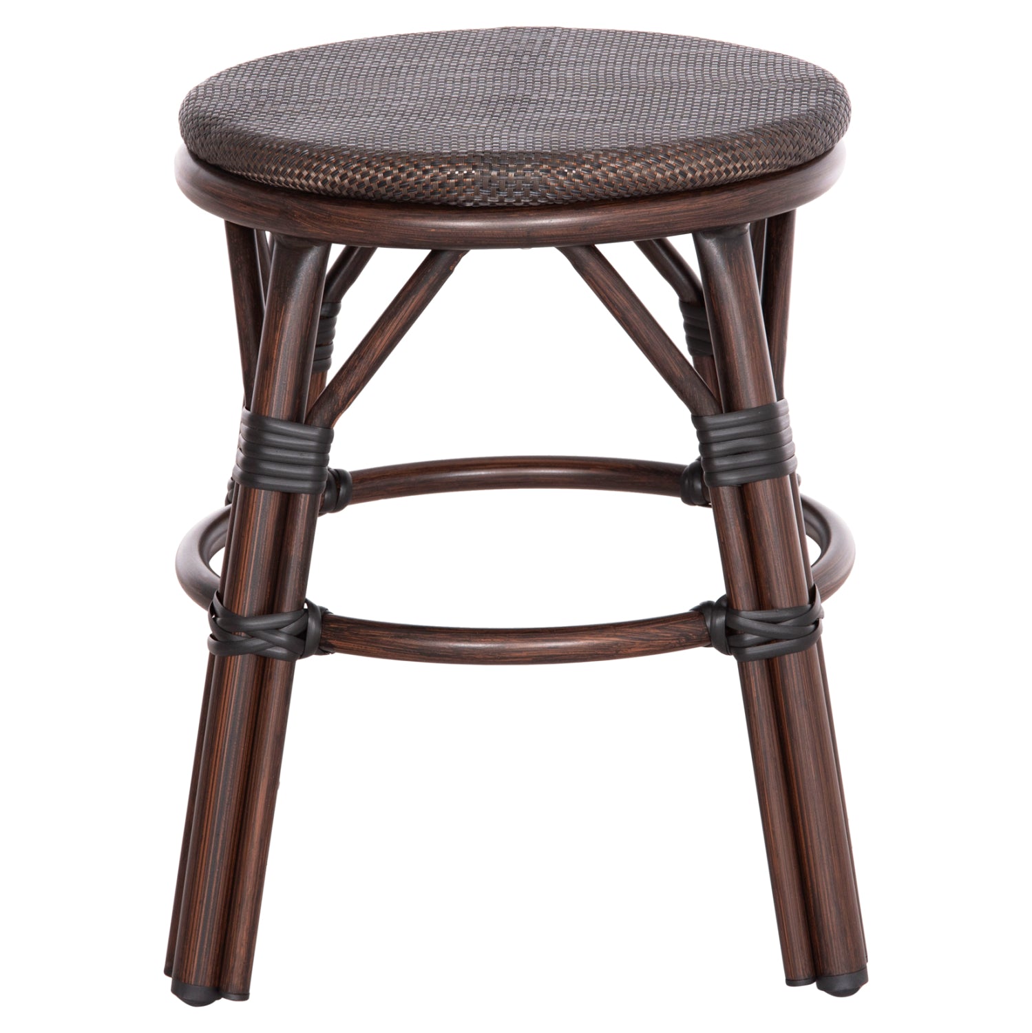 ΣΚΑΜΠΟ ΑΛΟΥΜΙΝΙΟΥ CHINO HM6285.01 BAMBOO LOOK ΚΑΦΕ-TEXTILENE ΚΑΦΕ Φ36x46Υεκ.